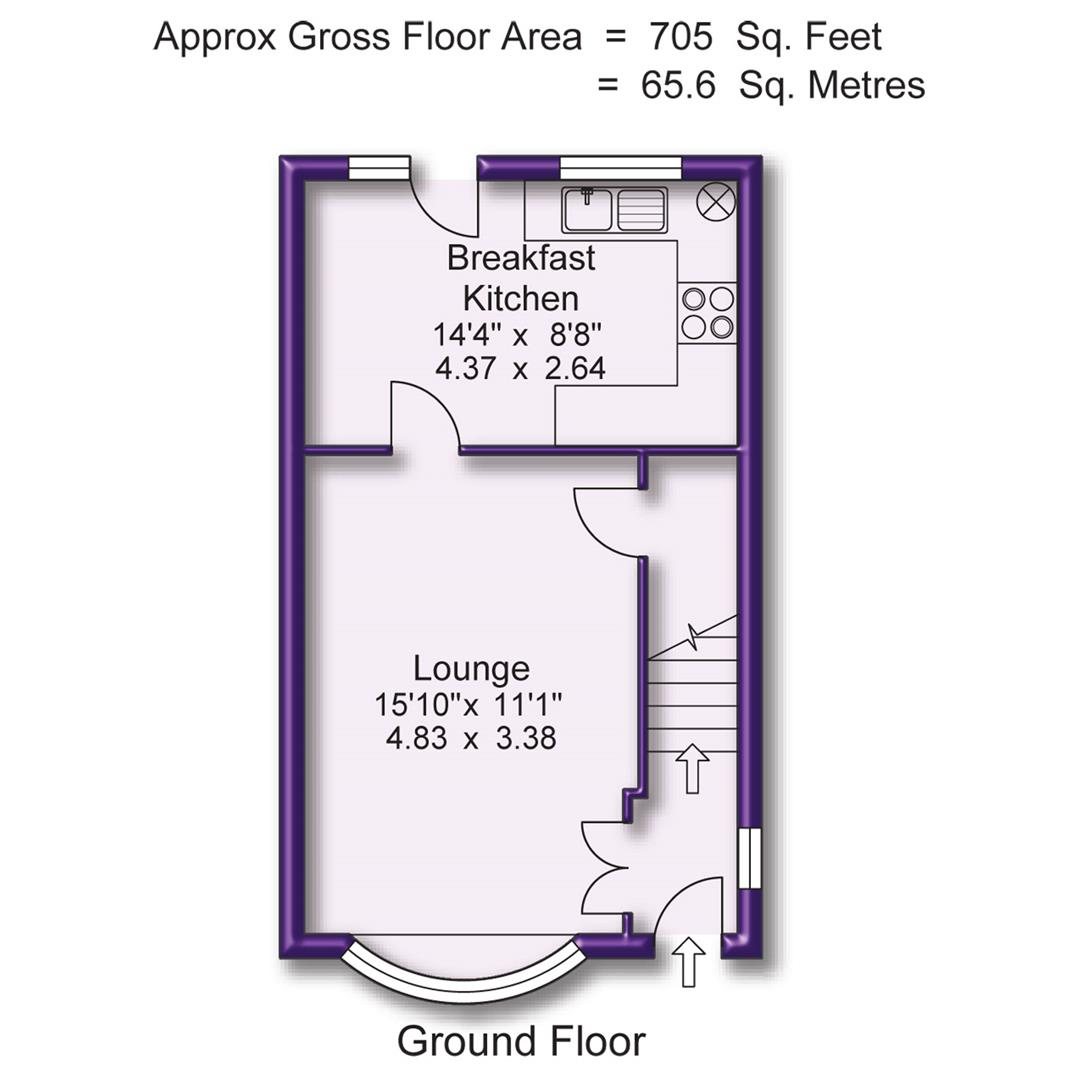 19, Drake Road, Altrincham floorplan