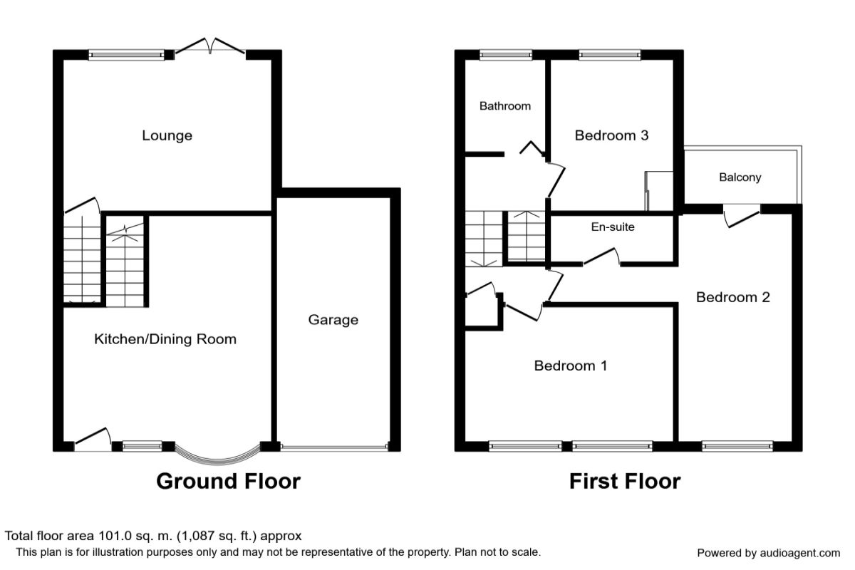 3 Bedrooms  to rent in Hillshaw Crescent, Rochester ME2