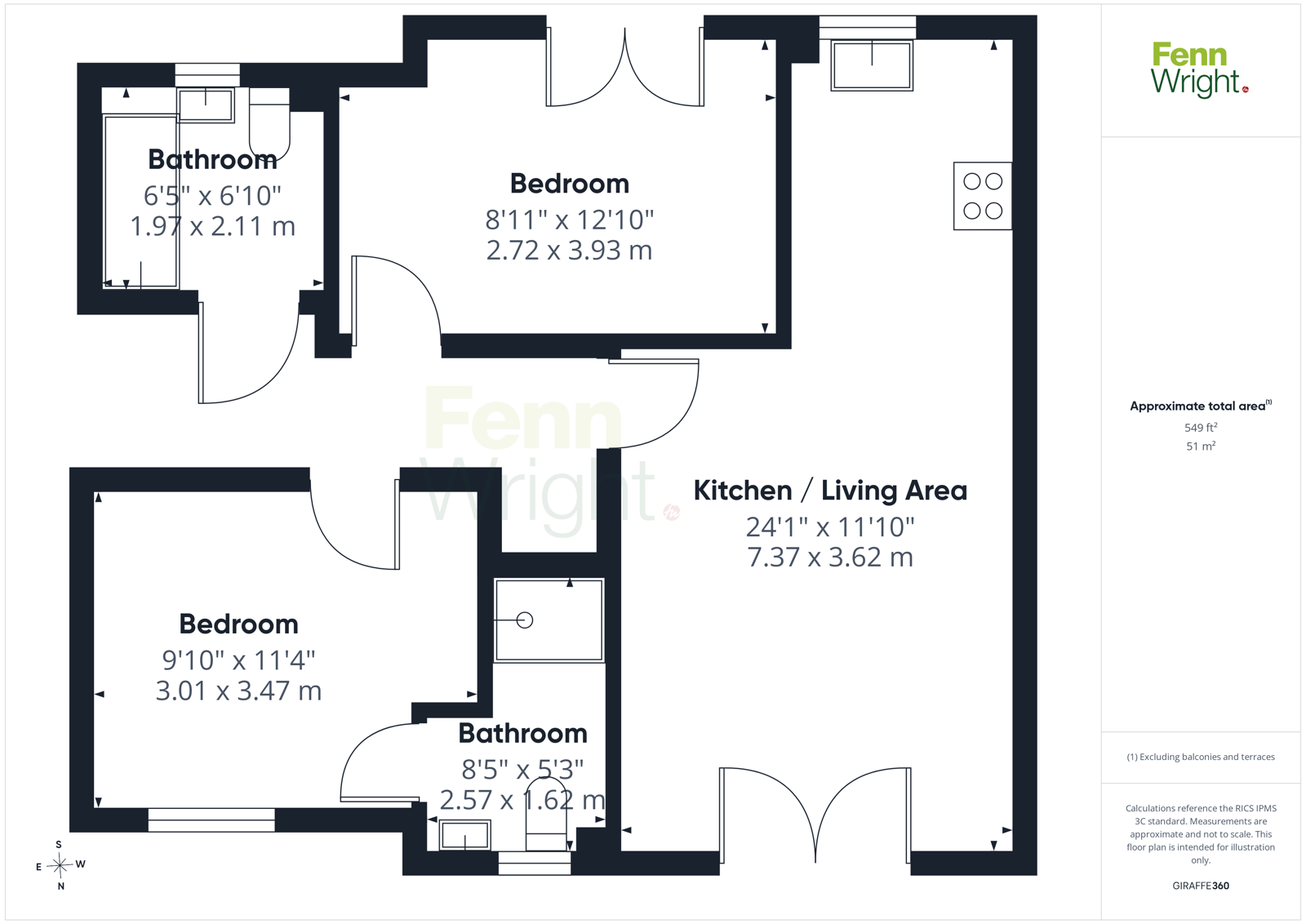 9, Pipit Court, Colchester floorplan