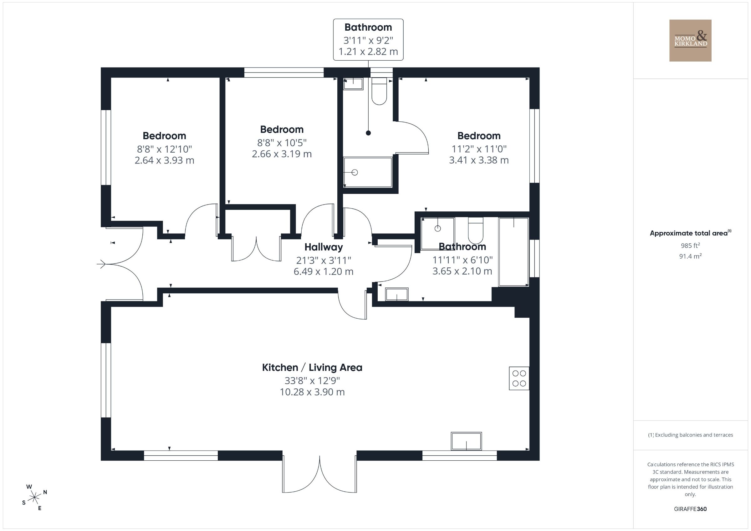 1B Ayr Road, Larkhall floorplan