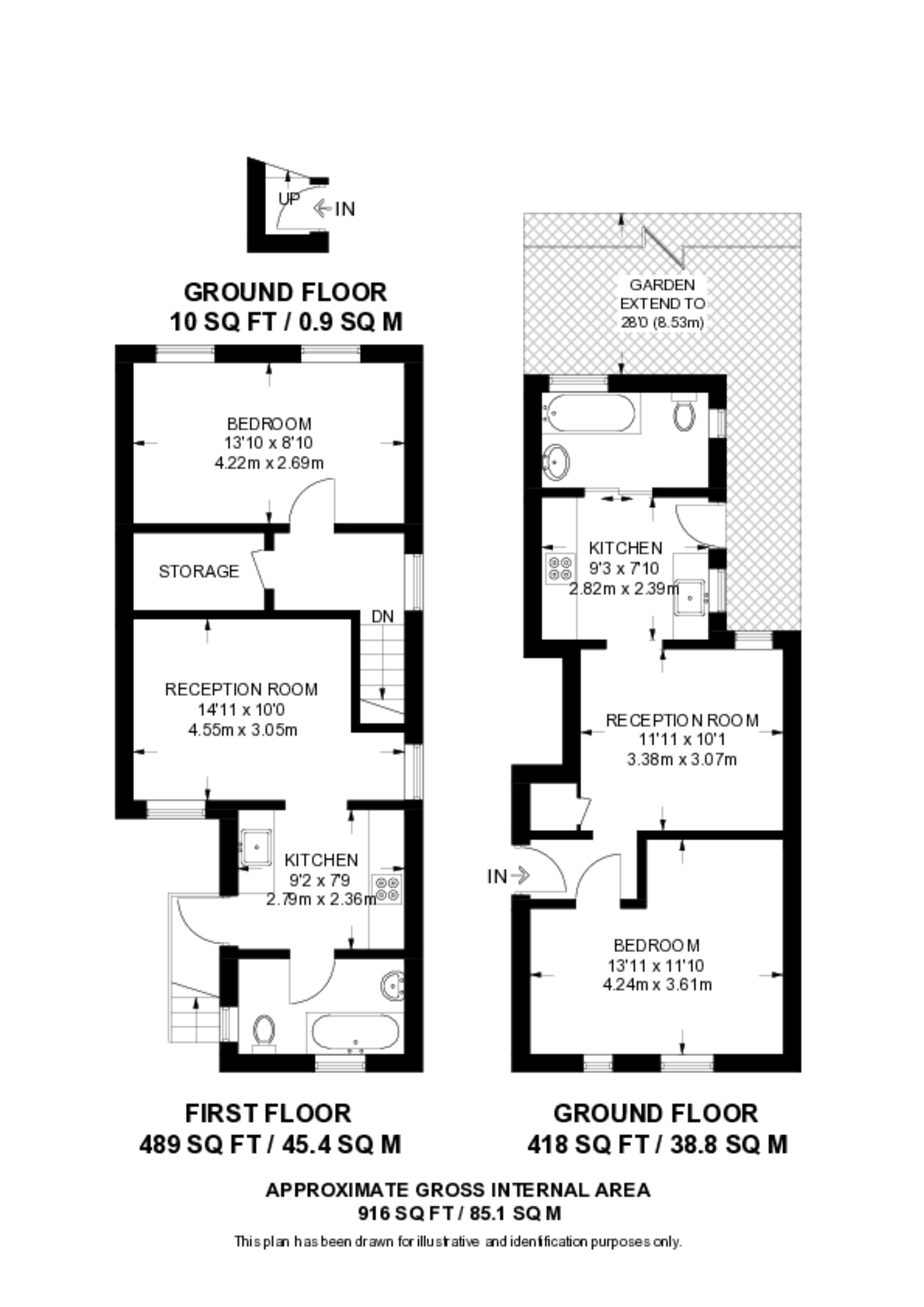 Odessa Road, Forest Gate floorplan