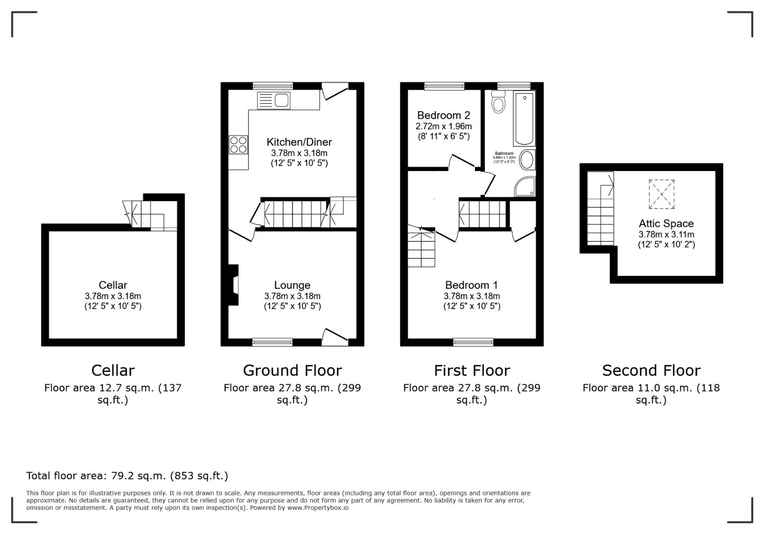 24, Bondgate, Ripon floorplan
