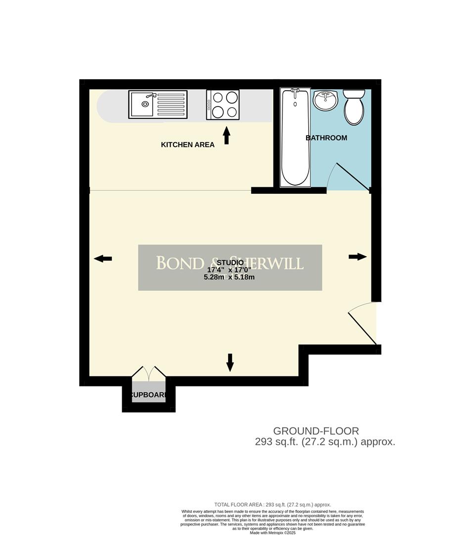 Flat 15, 130, Brighton Road, Purley floorplan