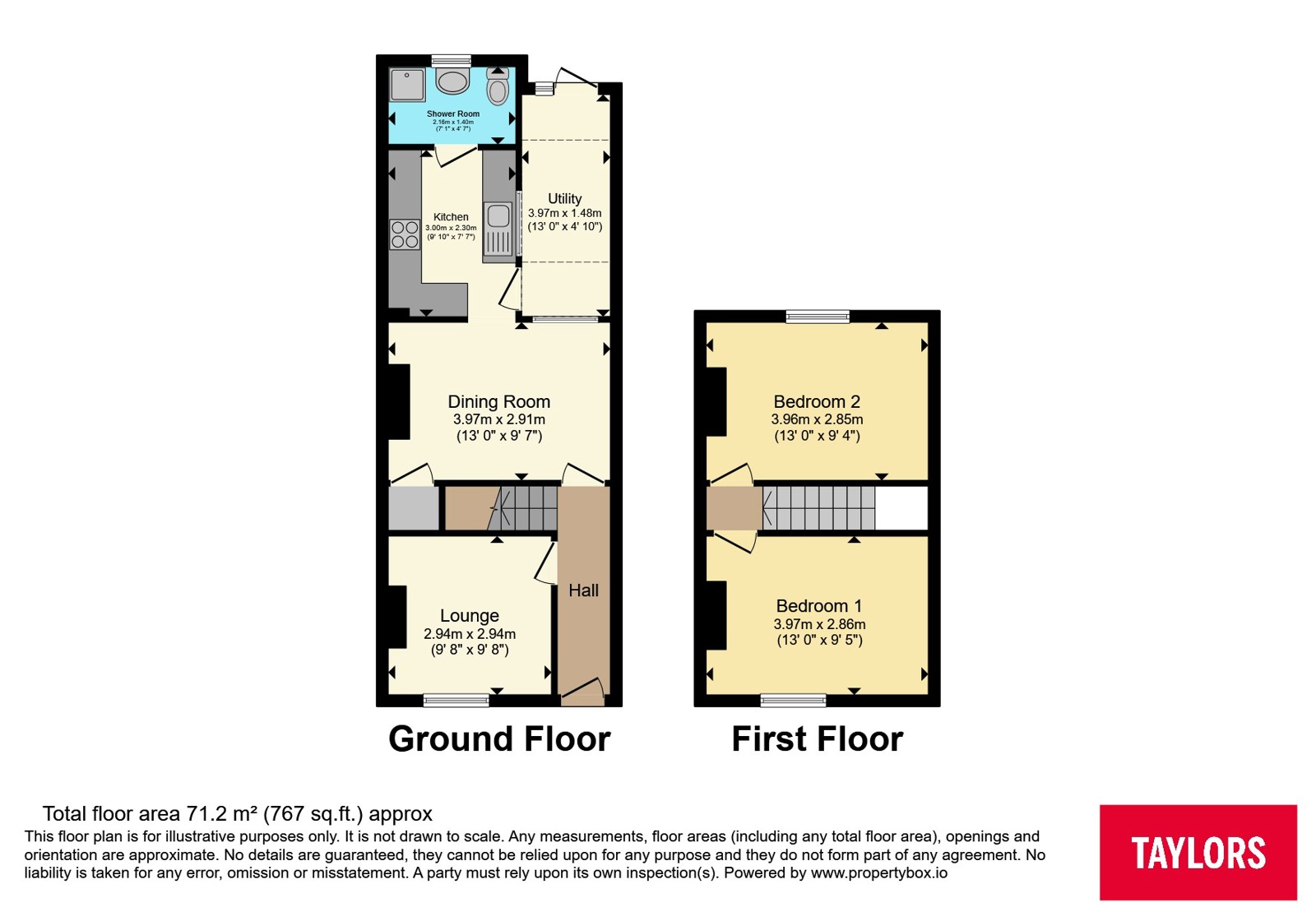 109, Ryecroft Street, Gloucestershire floorplan