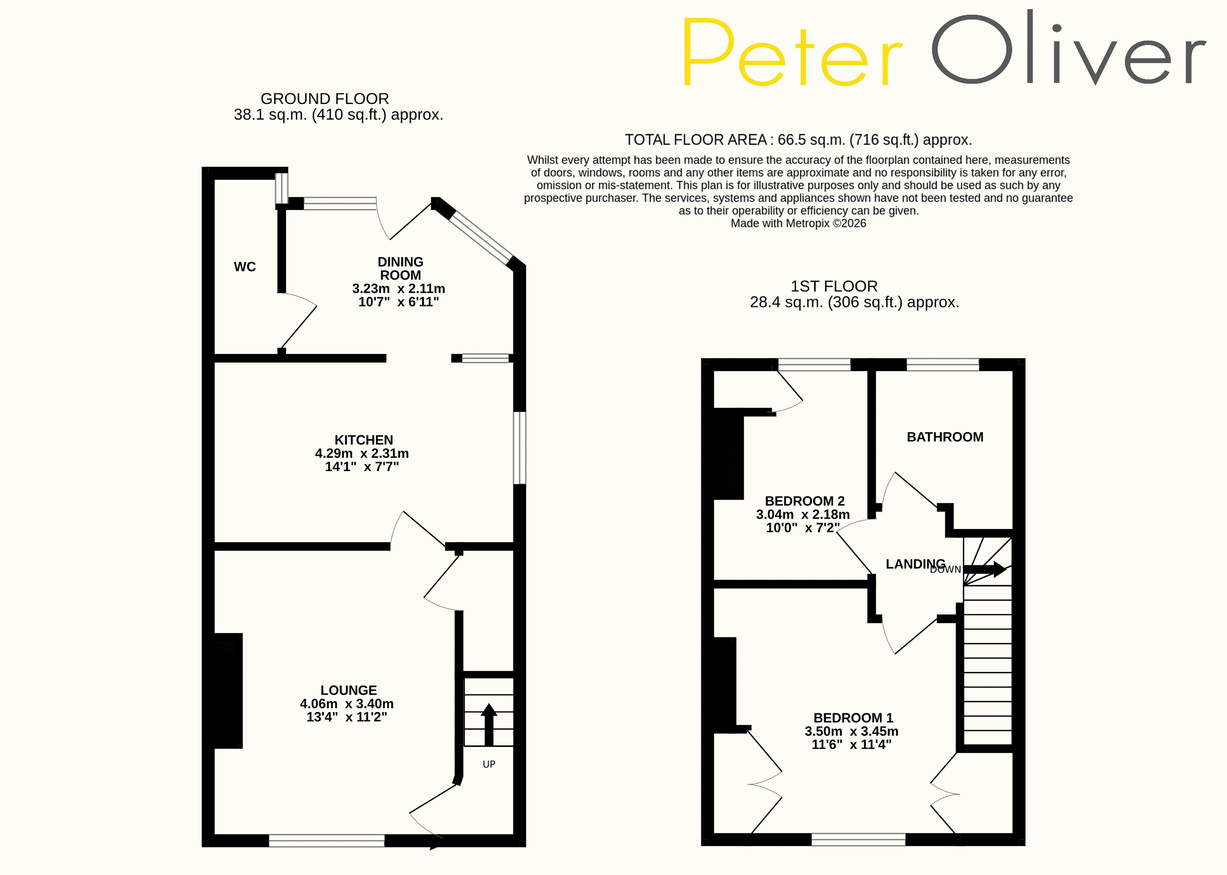 1, Dewhurst Cottages, Wadhurst floorplan
