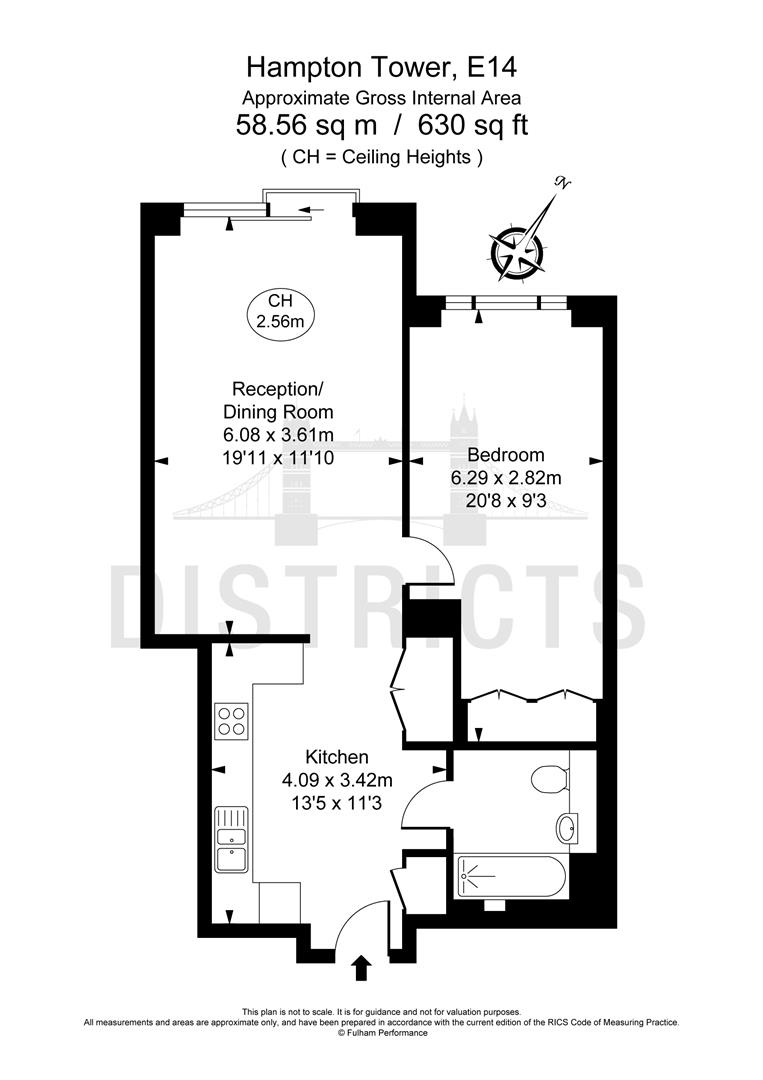 75 Marsh Wall, London floorplan