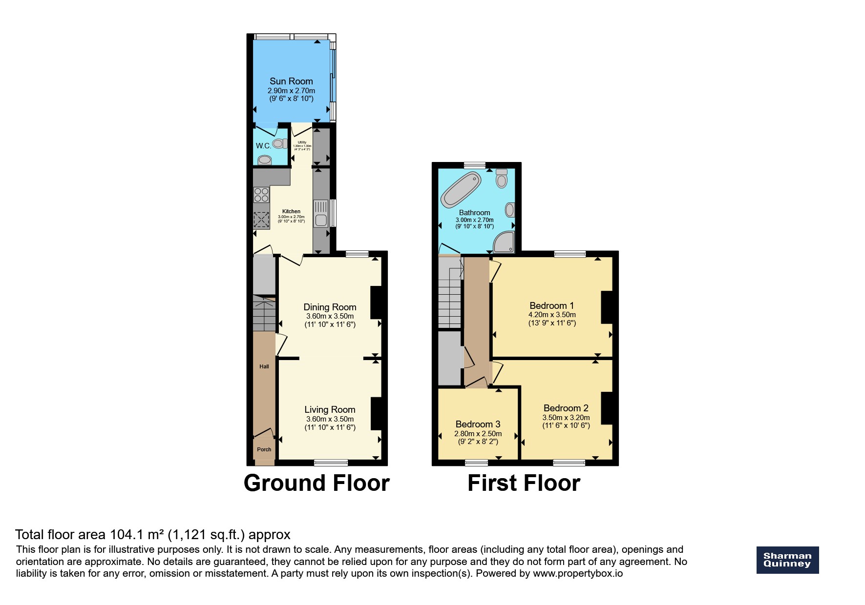 29, Market Road, Kettering floorplan