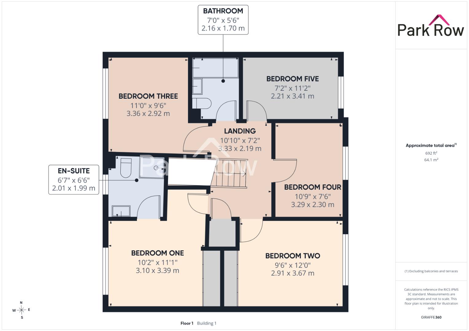 23, Meadow Brown Road, Leeds floorplan