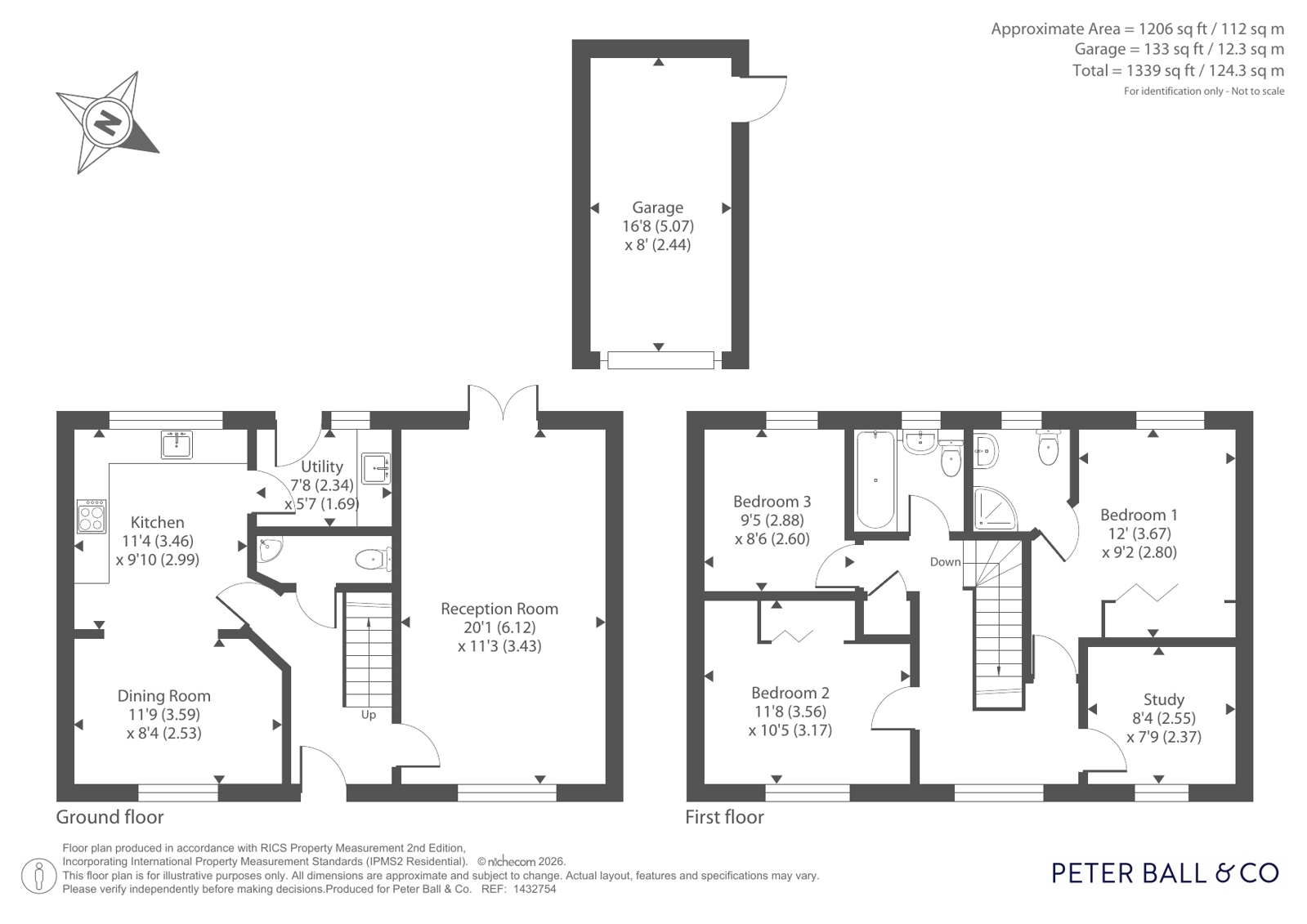 16, Thatcham Road, Tewkesbury floorplan