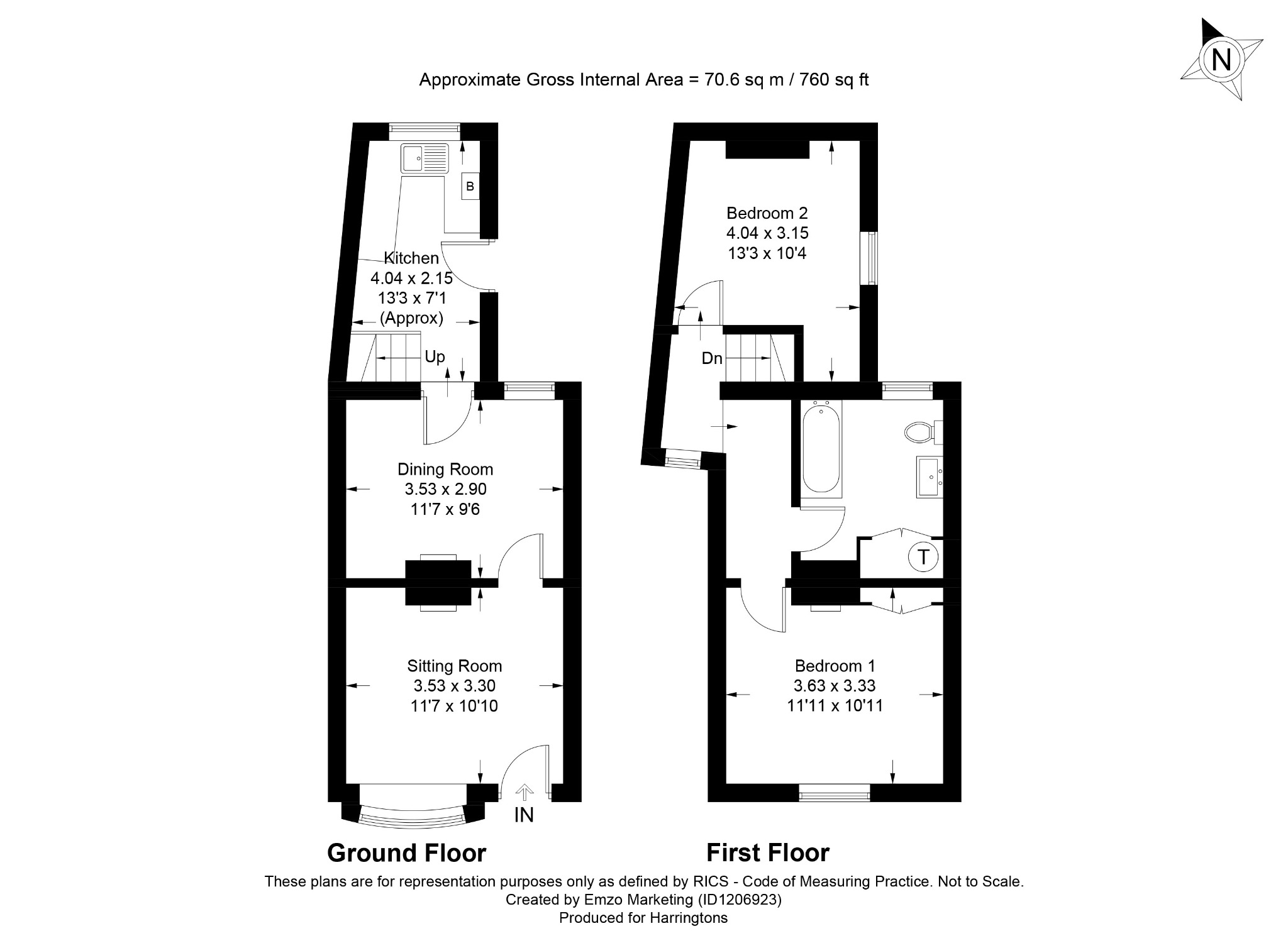 8 Bank Street, Bishop's Waltham, Southampton floorplan