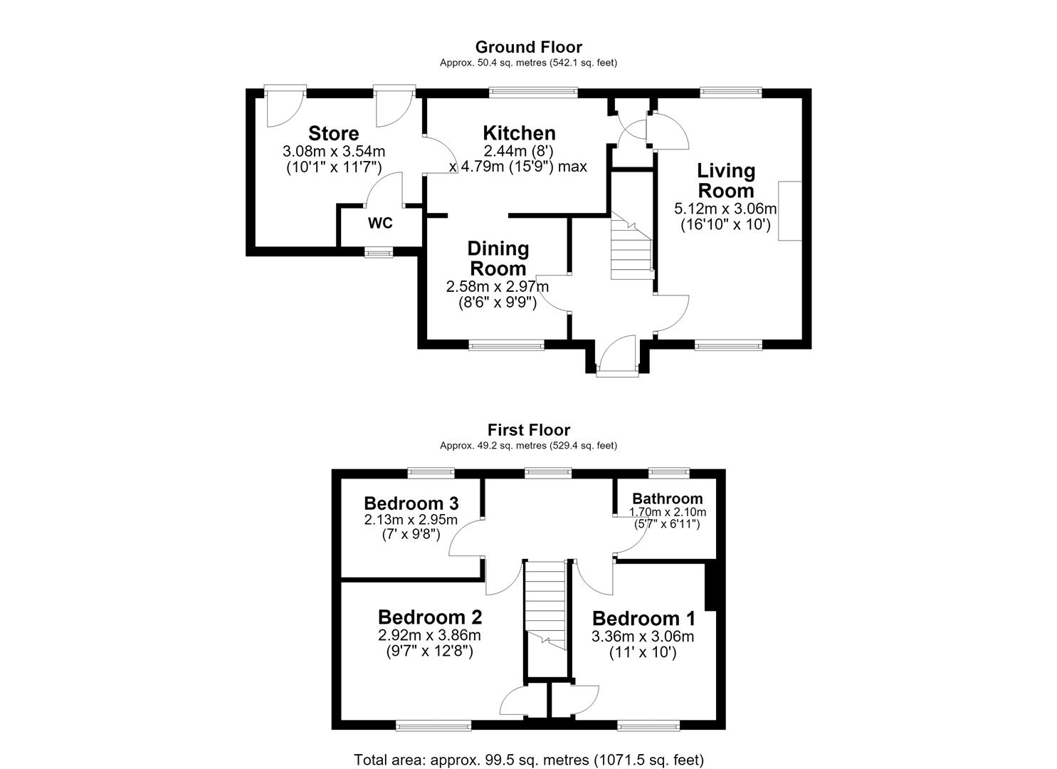 6, Sanders Road, Trowbridge floorplan