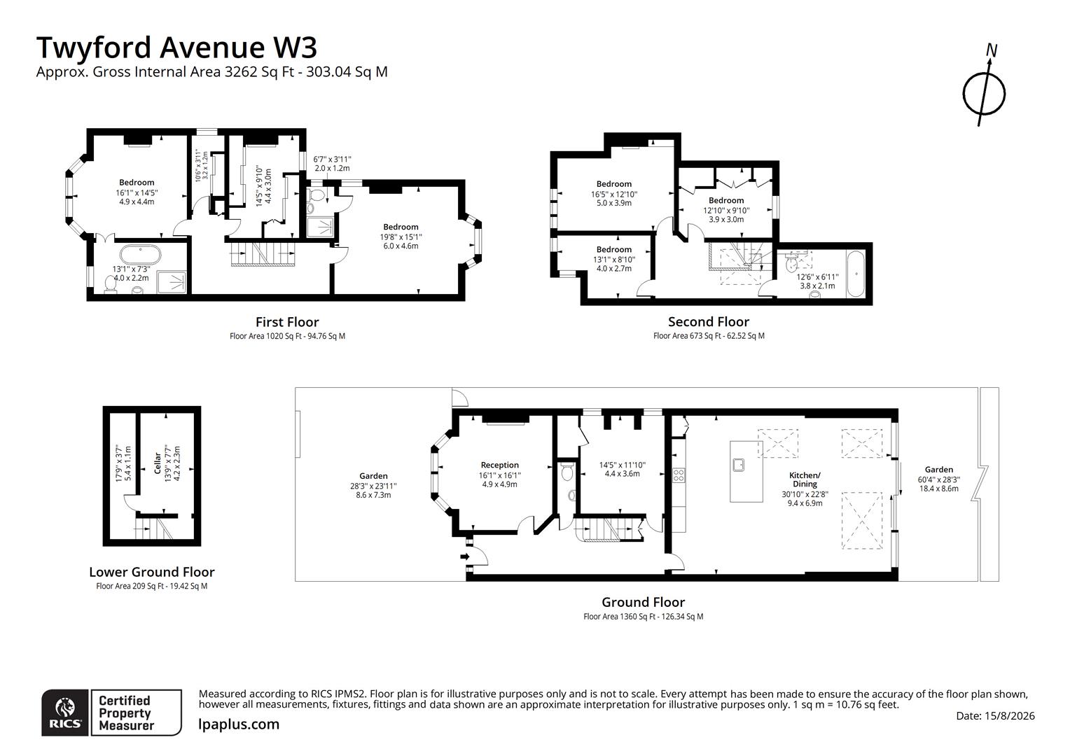 74, Twyford Avenue, Acton floorplan
