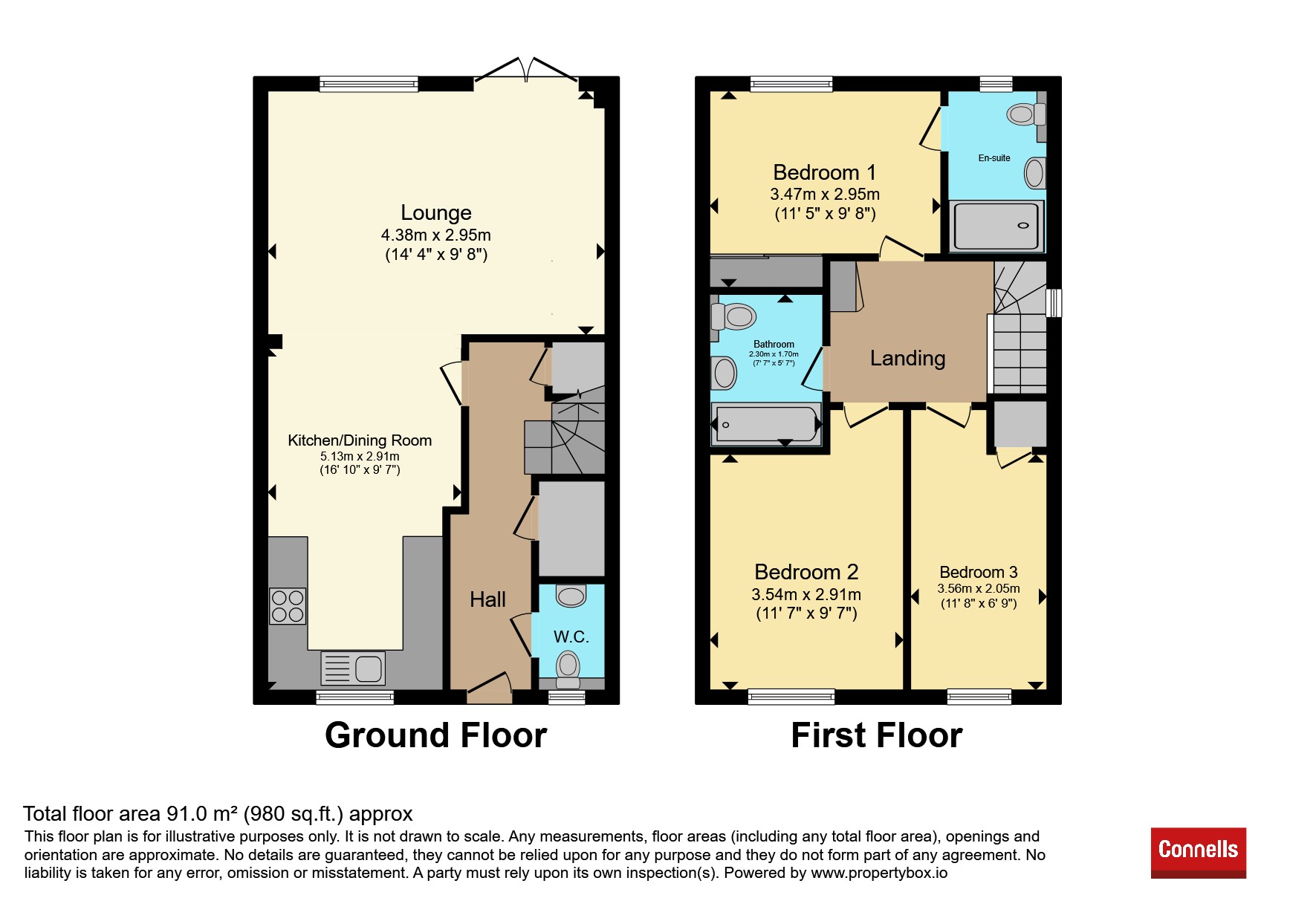 8, Hearne Court, Maidstone floorplan