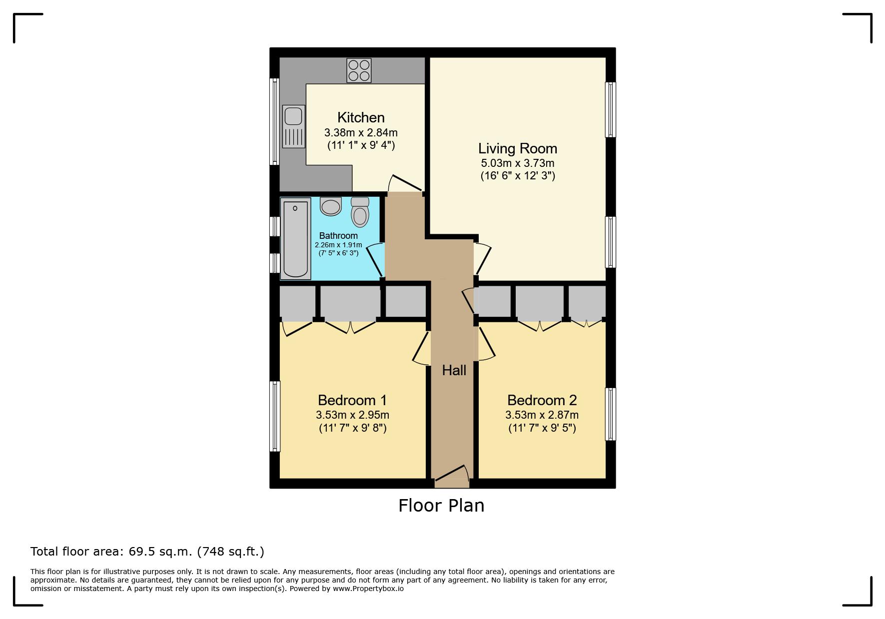 4, Cathedral Court, Newport floorplan