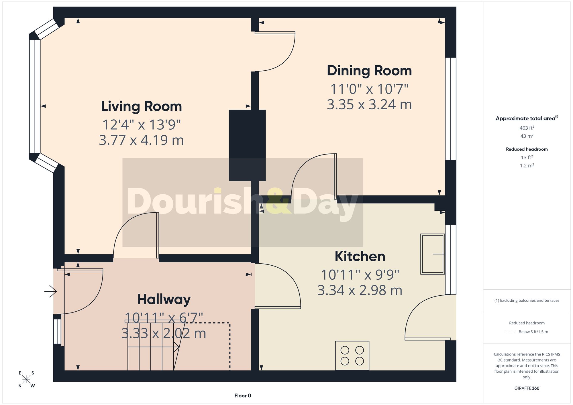 9 Byron Close, Stafford floorplan