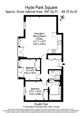 2 Bedrooms Flat to rent in Hyde Park Square, London W2