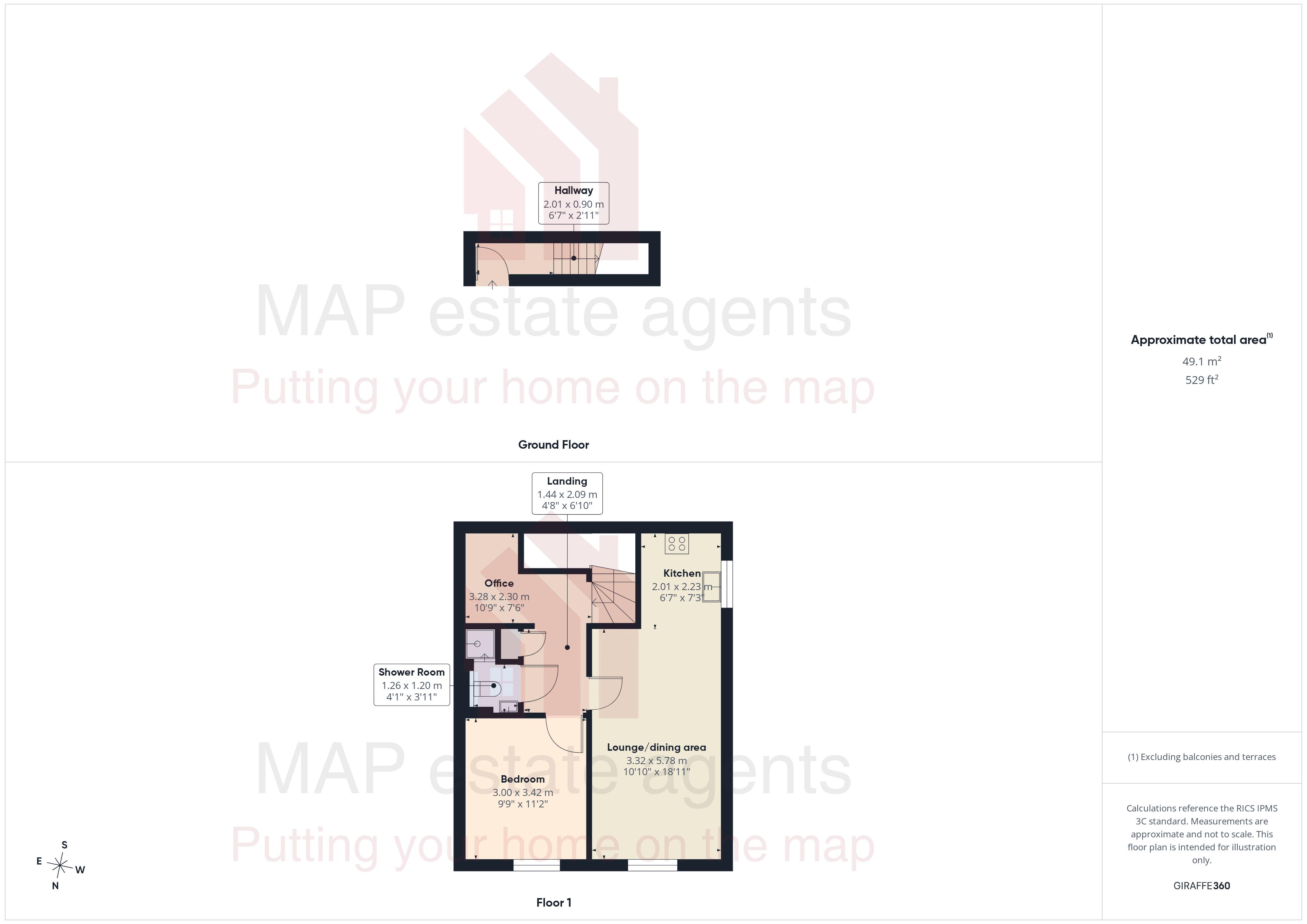 23 Agar Court, Fore Street, Redruth floorplan