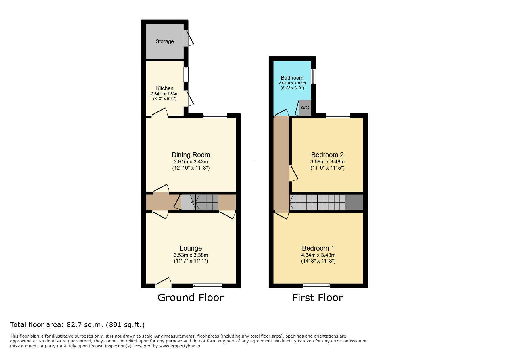 99 Ratby Road, Leicester floorplan