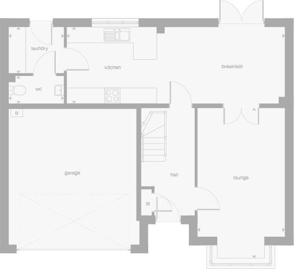 157, Off Hamilton Road, Cambuslang floorplan