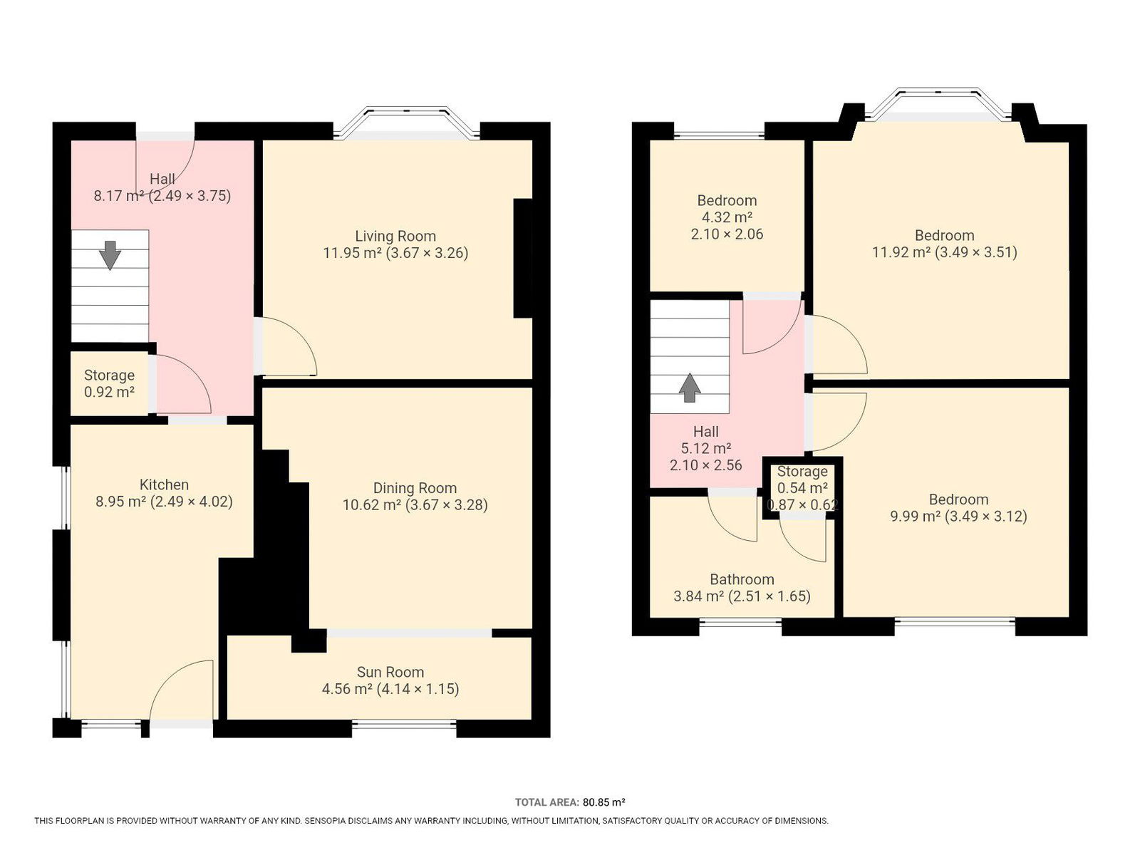 12, Barrie Grove, Rotherham floorplan
