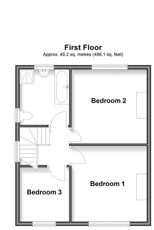 Alderbury Road, Newport floorplan