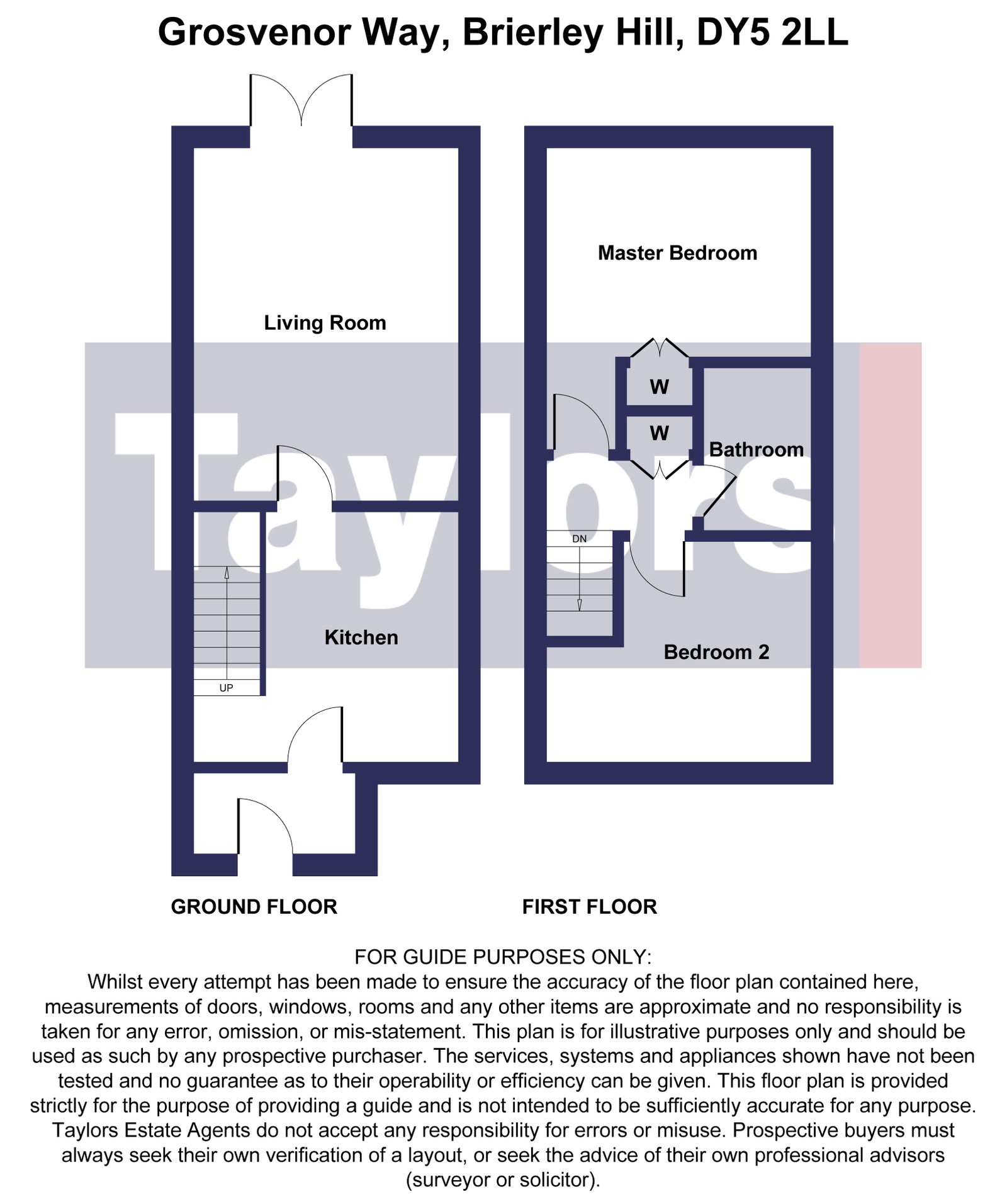 34, Grosvenor Way, Brierley Hill floorplan