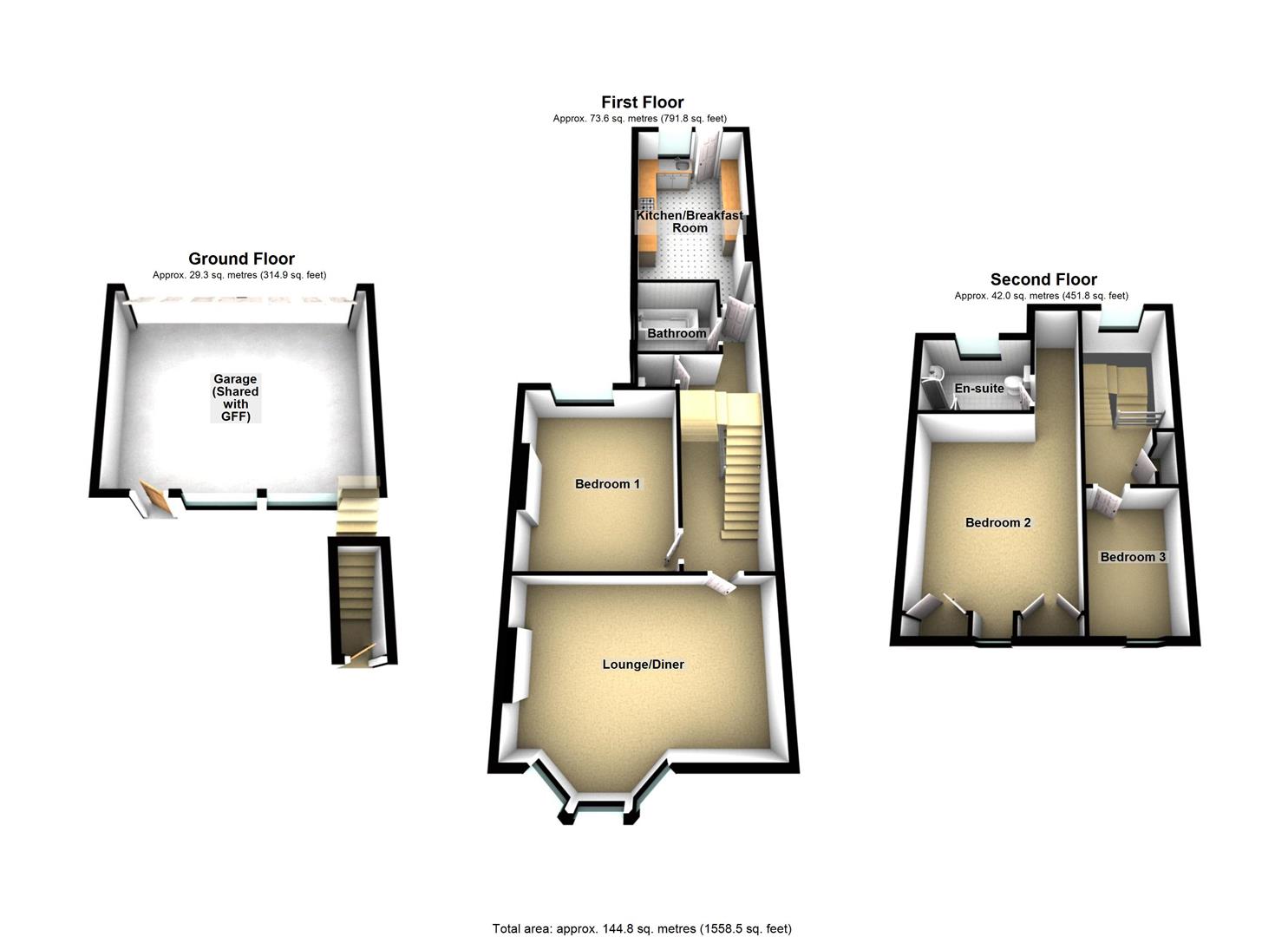 Milehouse Road, Stoke, Plymouth PL3, 3 bedroom flat for sale 60563949