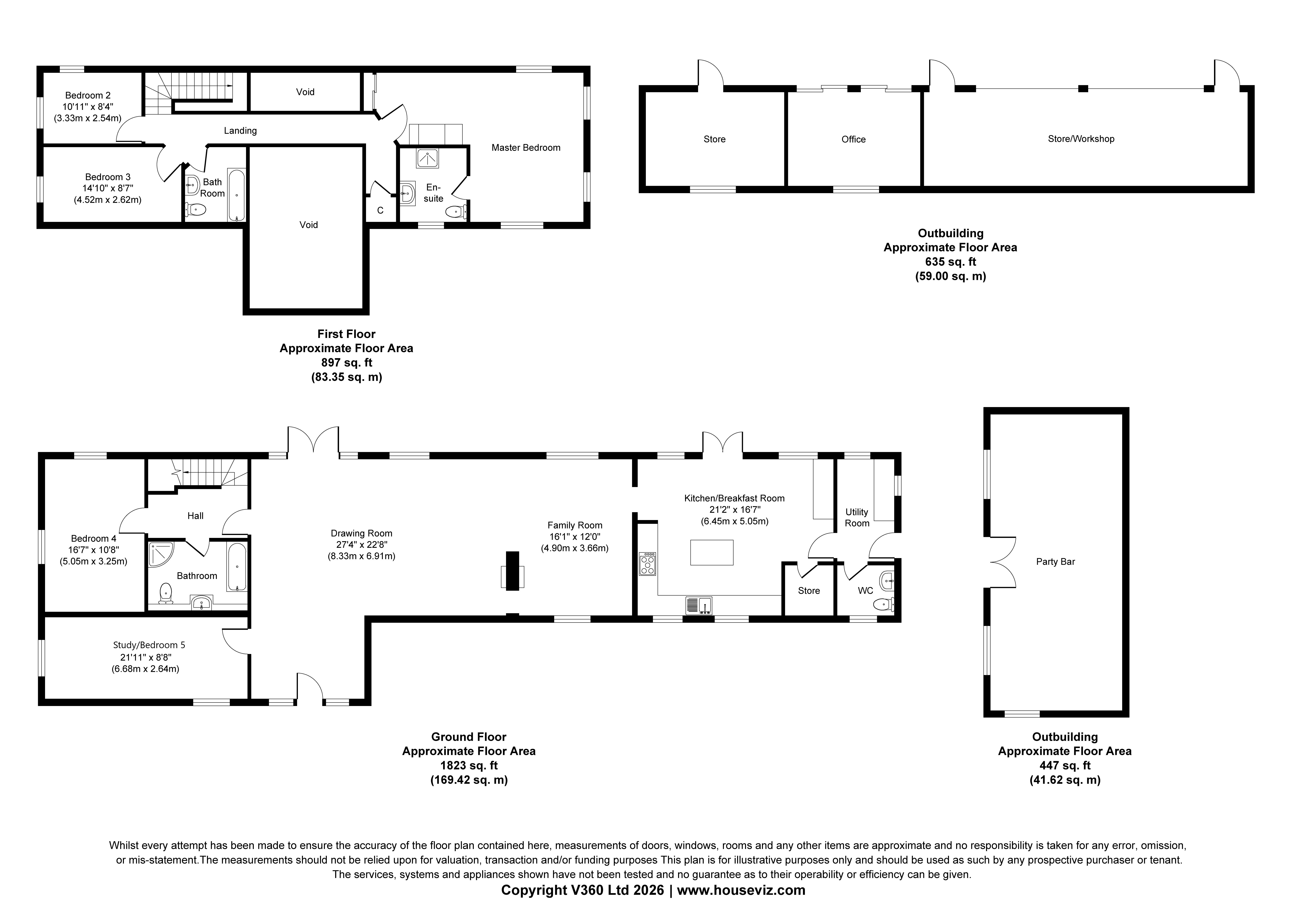 Moonstone, Folley Road, Clare floorplan
