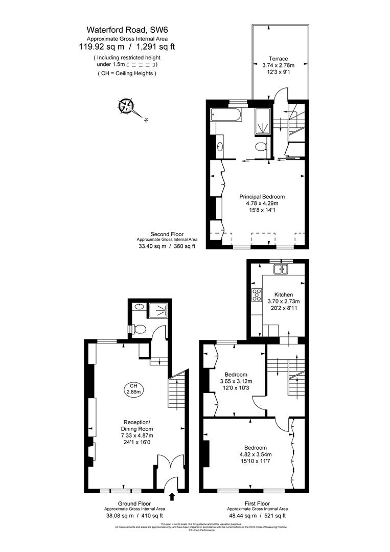 RGF, 62, Waterford Road, London floorplan