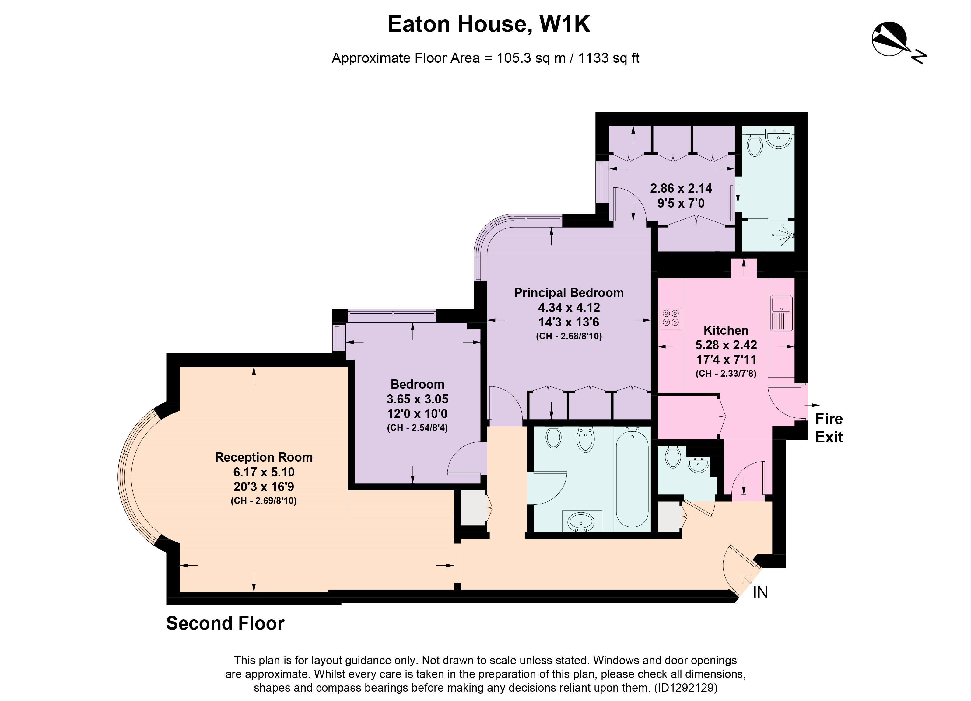 Eaton House, London floorplan