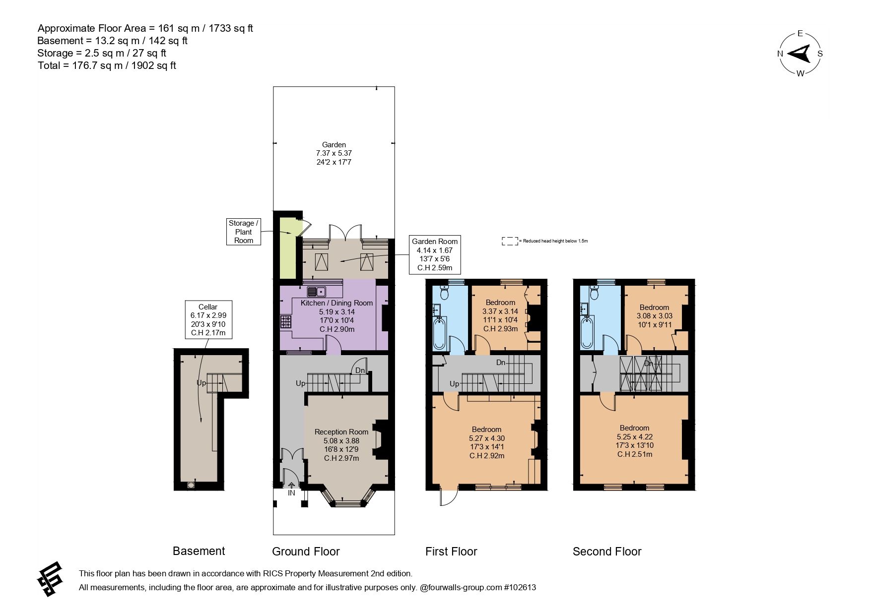 11, Broomhouse Road, London floorplan