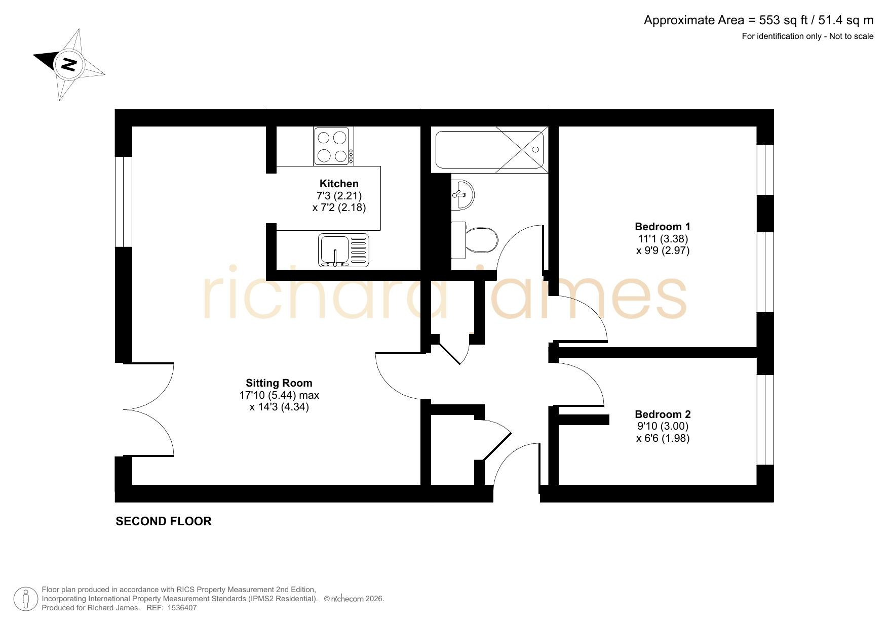 Castilian Mews, Swindon floorplan