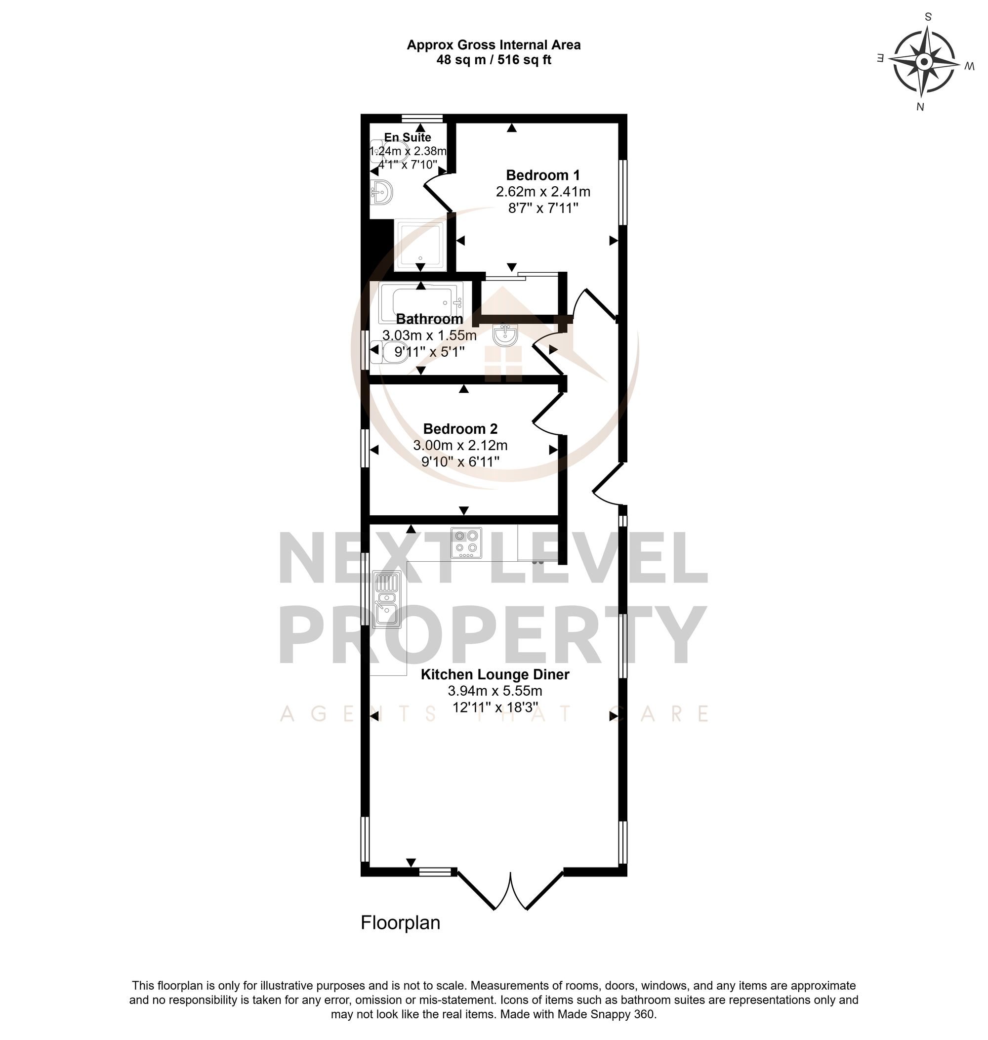 11 Carnoustie Court, Wisbech floorplan