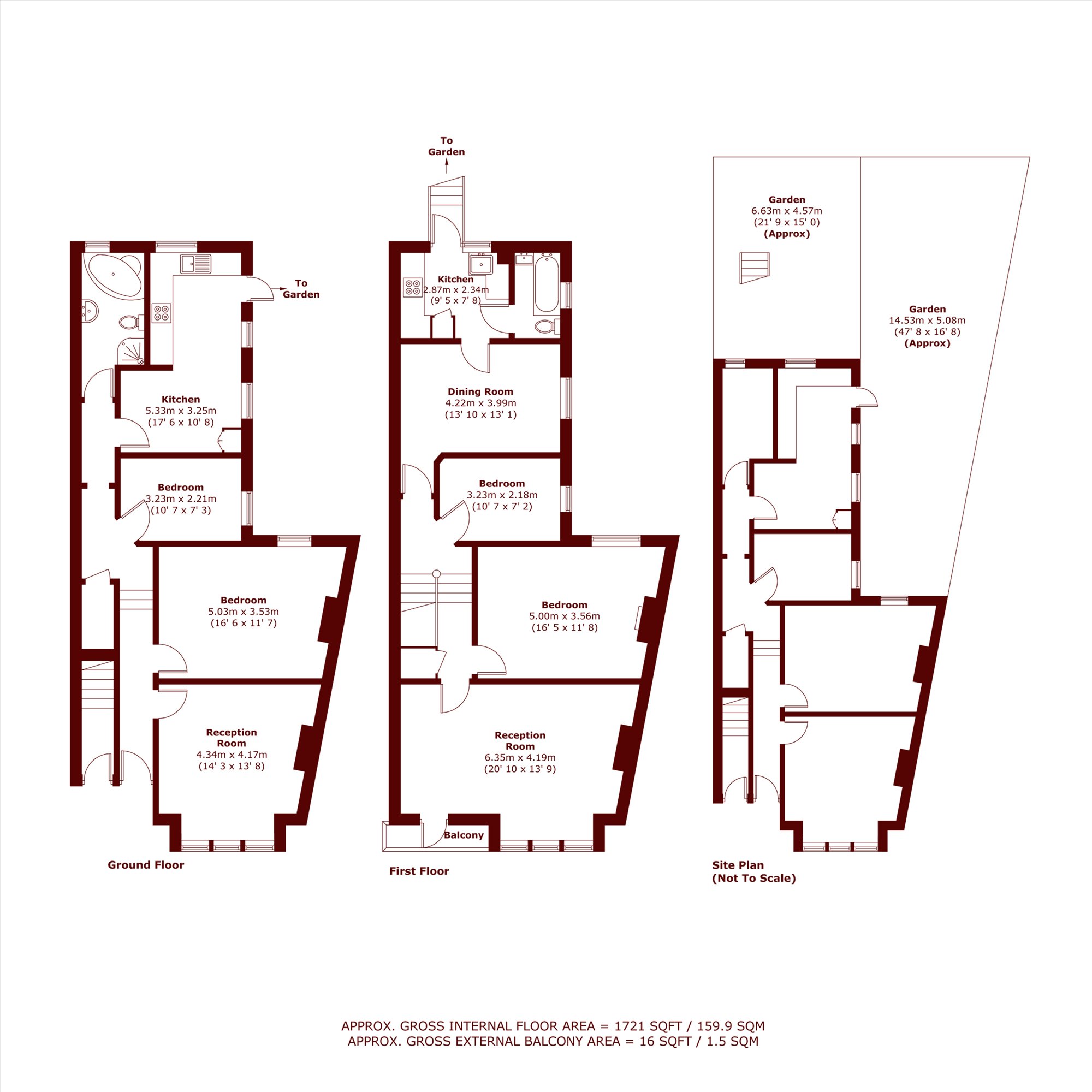 St. Ann's Road, London floorplan