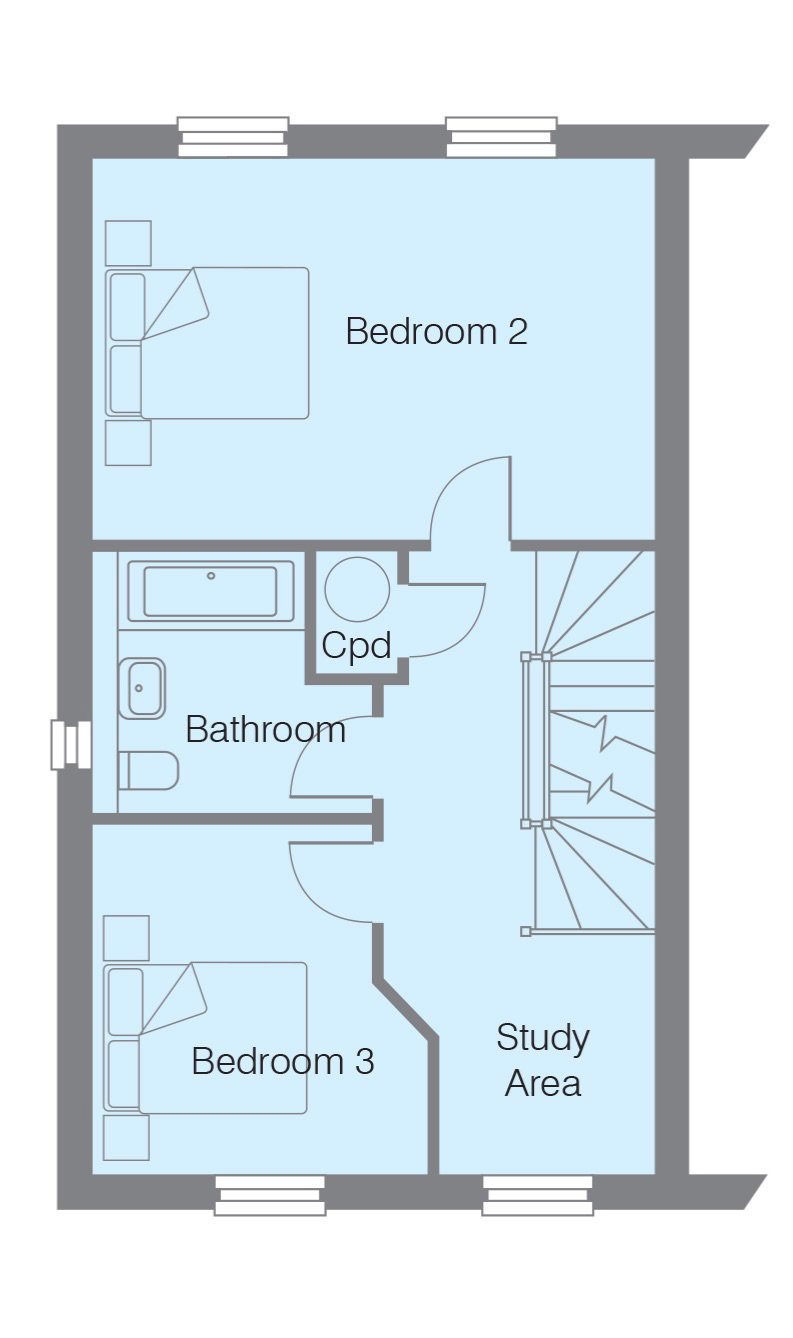 Darwin Lane, Fairfield floorplan