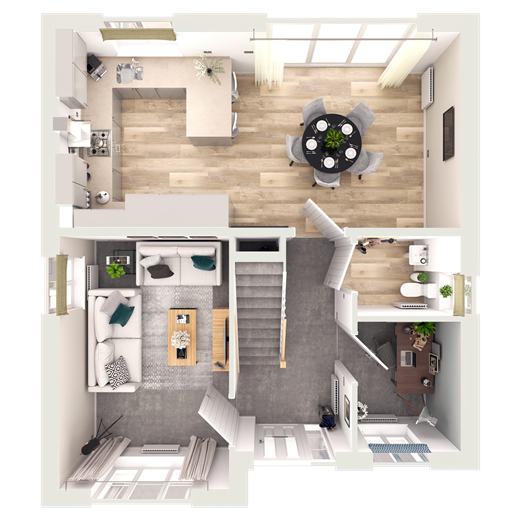 Chicory Crescent, Hailsham floorplan