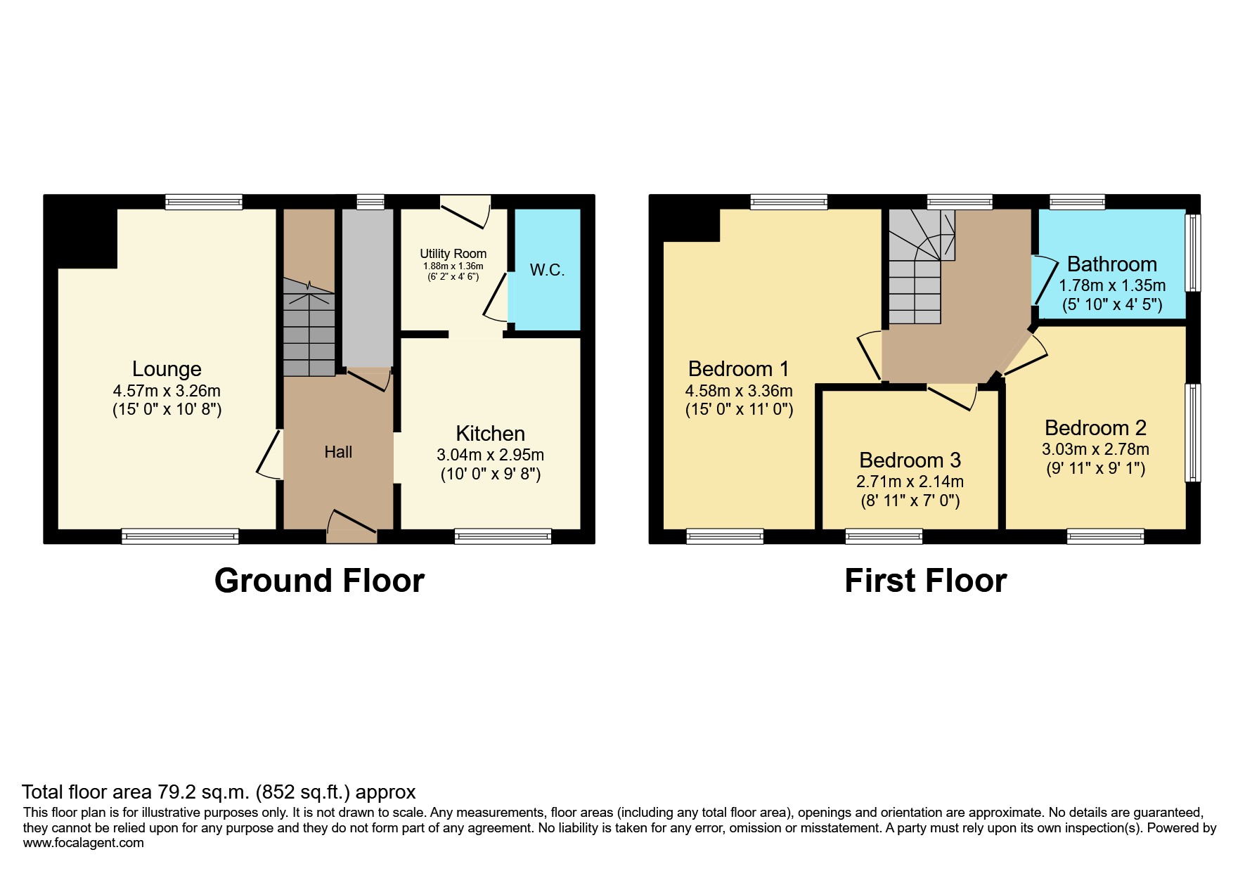 8, Dickens Square, Derby floorplan