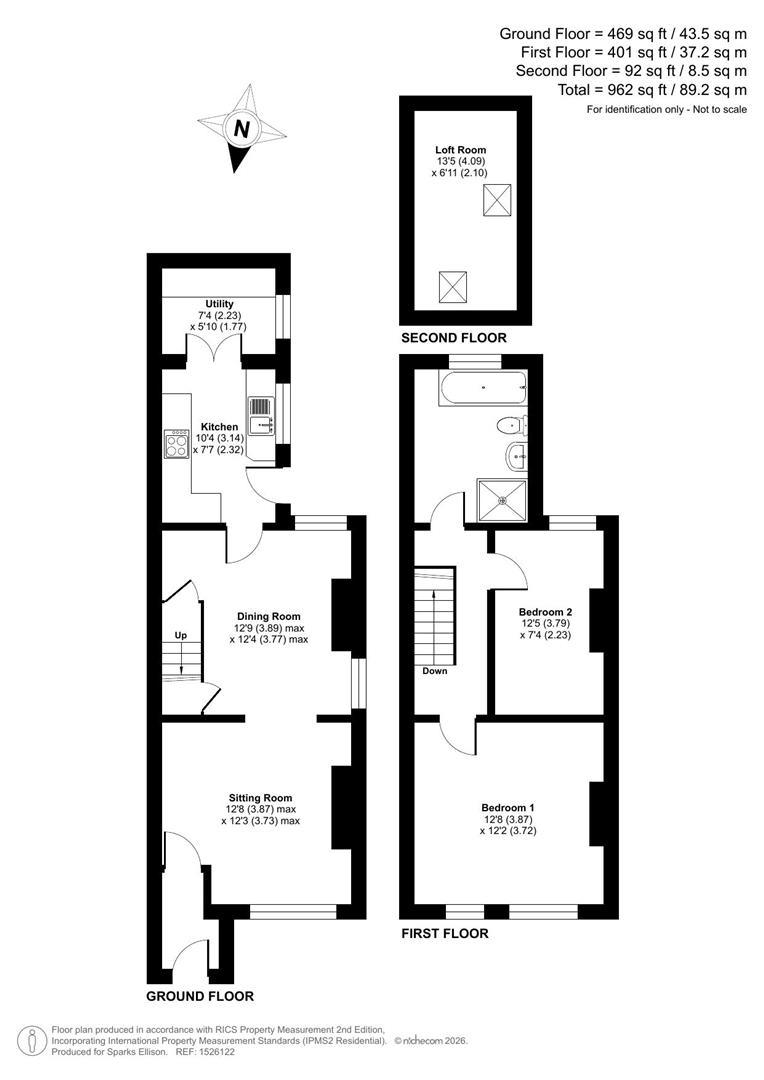 5 Ivy Cottages, Boyatt Lane, Winchester floorplan