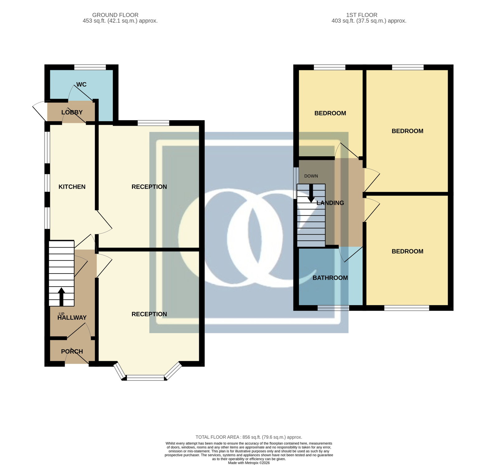 51, Old Church Road, Coventry floorplan
