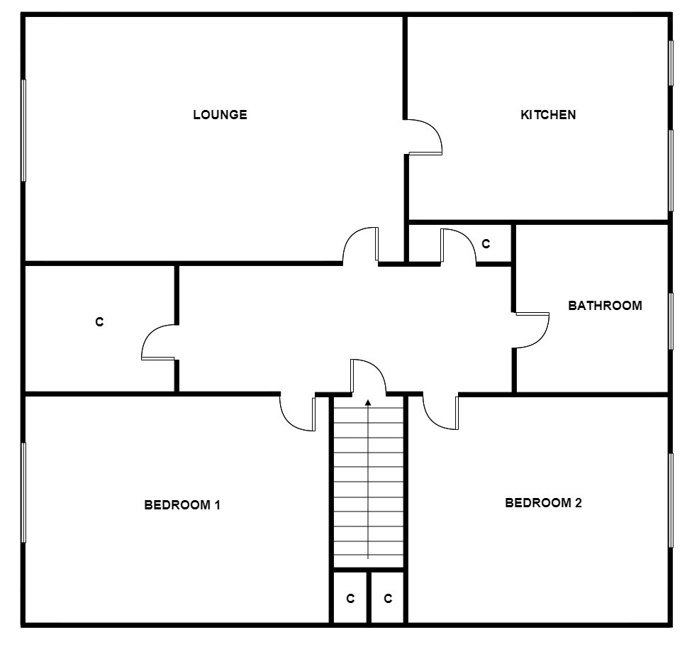 2 Bedrooms Flat for sale in Munro Avenue, Kilmarnock KA1