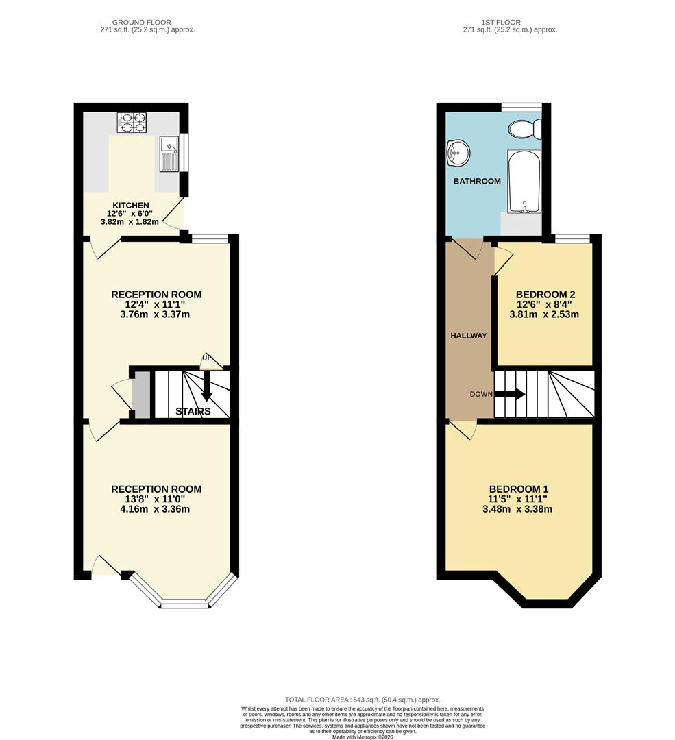 55, Norman Street, Leicester floorplan