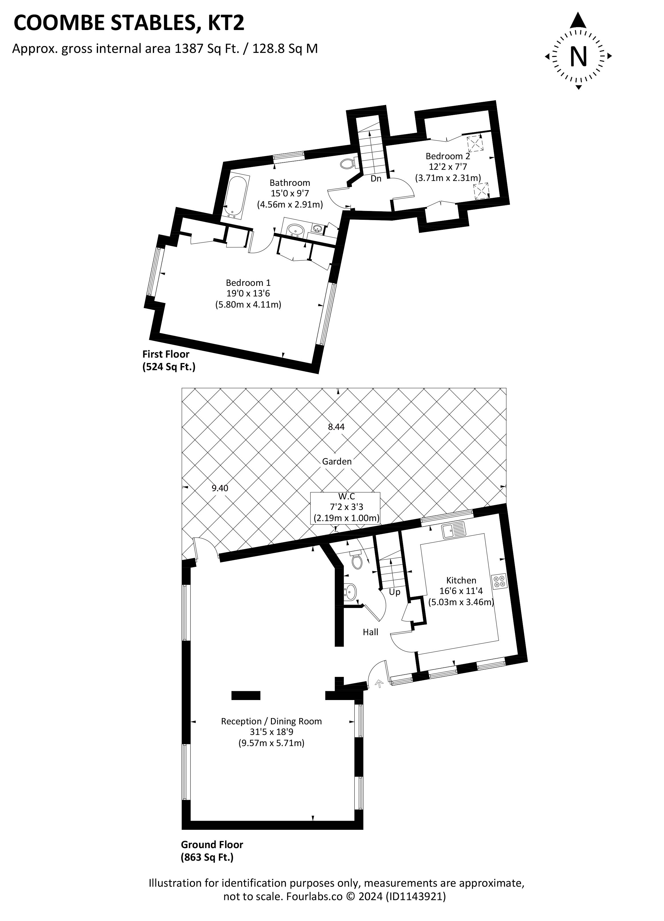Beverley Lane, Kingston upon Thames floorplan