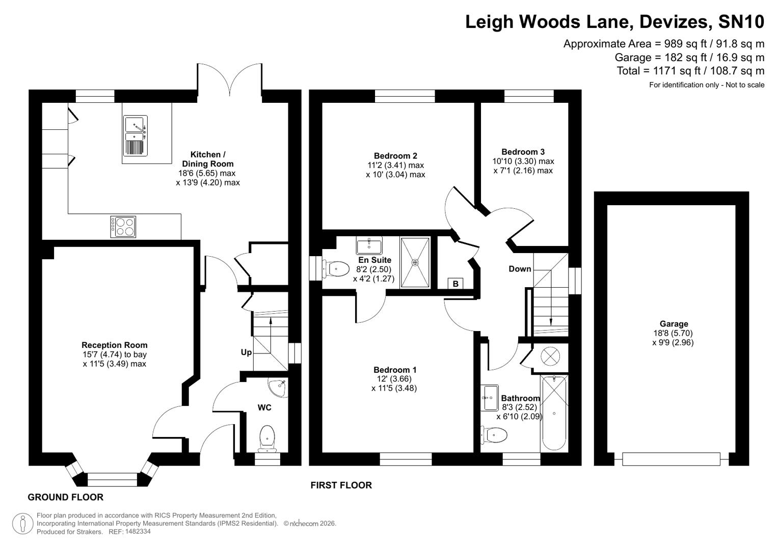 2, Leigh Woods Lane, Devizes floorplan