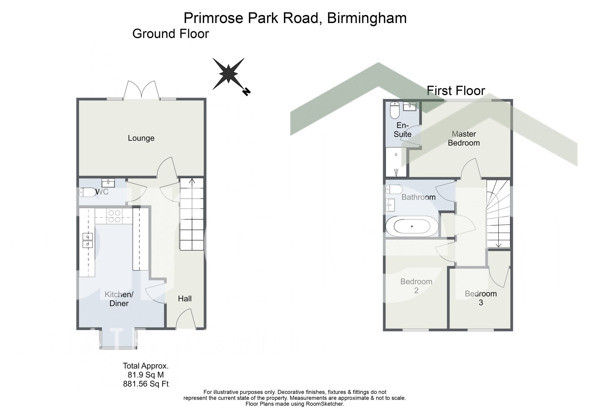 20 Primrose Park Road, Birmingham floorplan