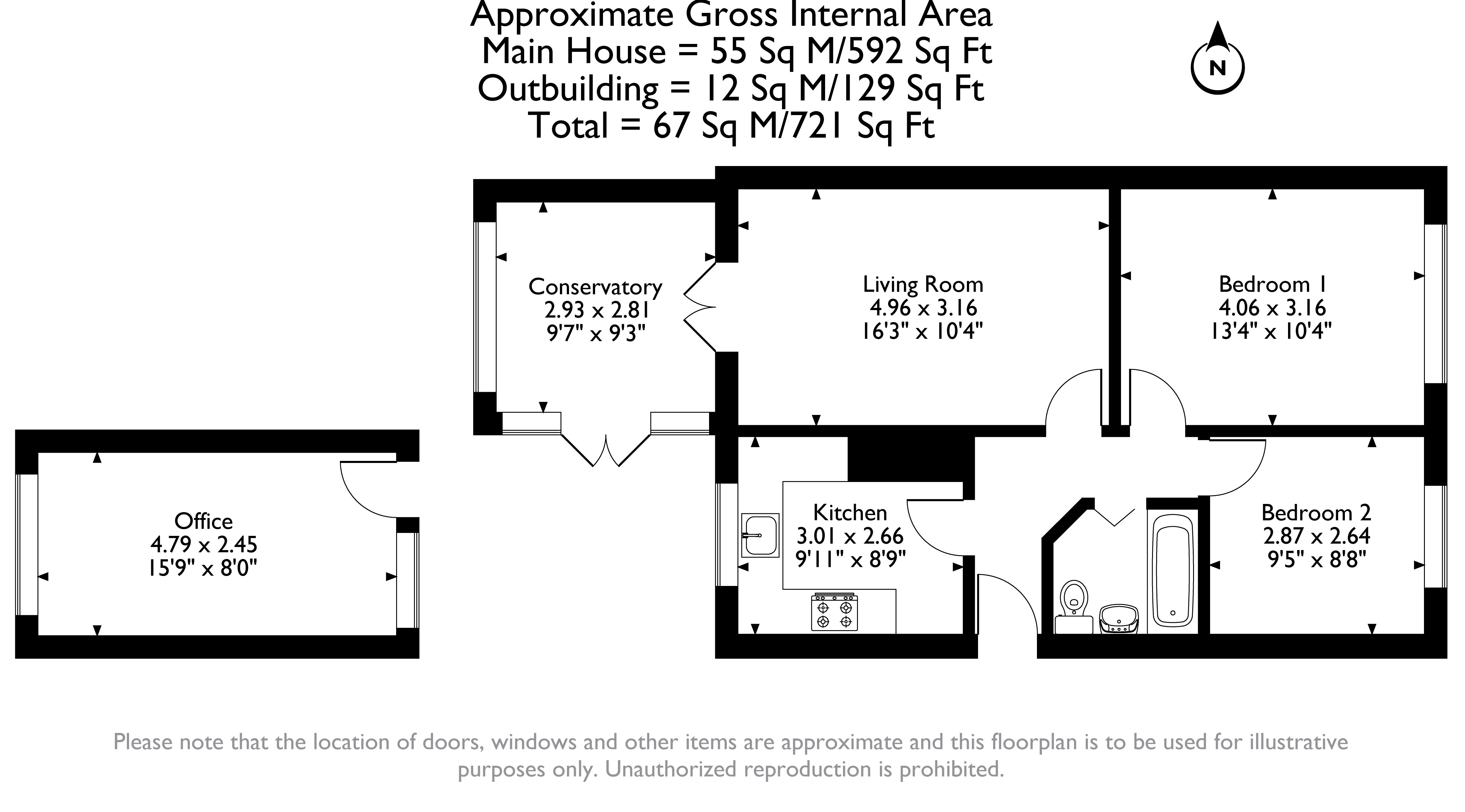12, St Andrews Close, Margate floorplan