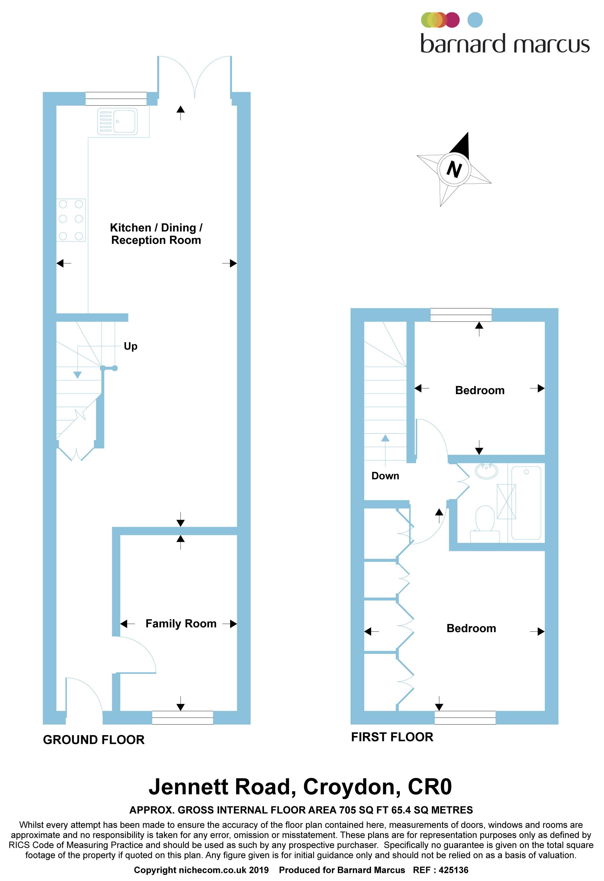 2 Bedrooms  to rent in Jennett Road, Croydon CR0