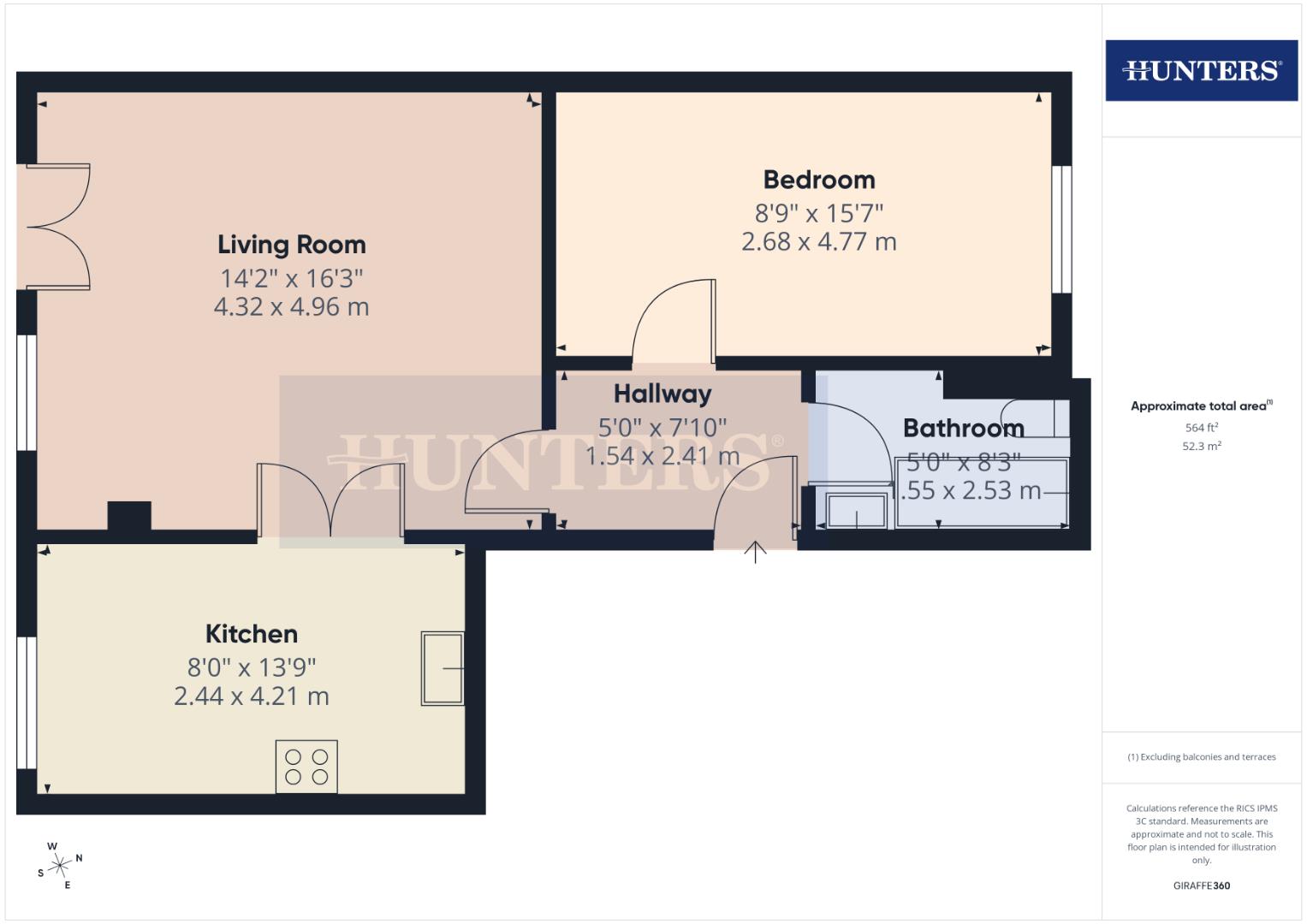 Apt 6, Marine Court, 14-16 Summerfield Road, Bridlington floorplan