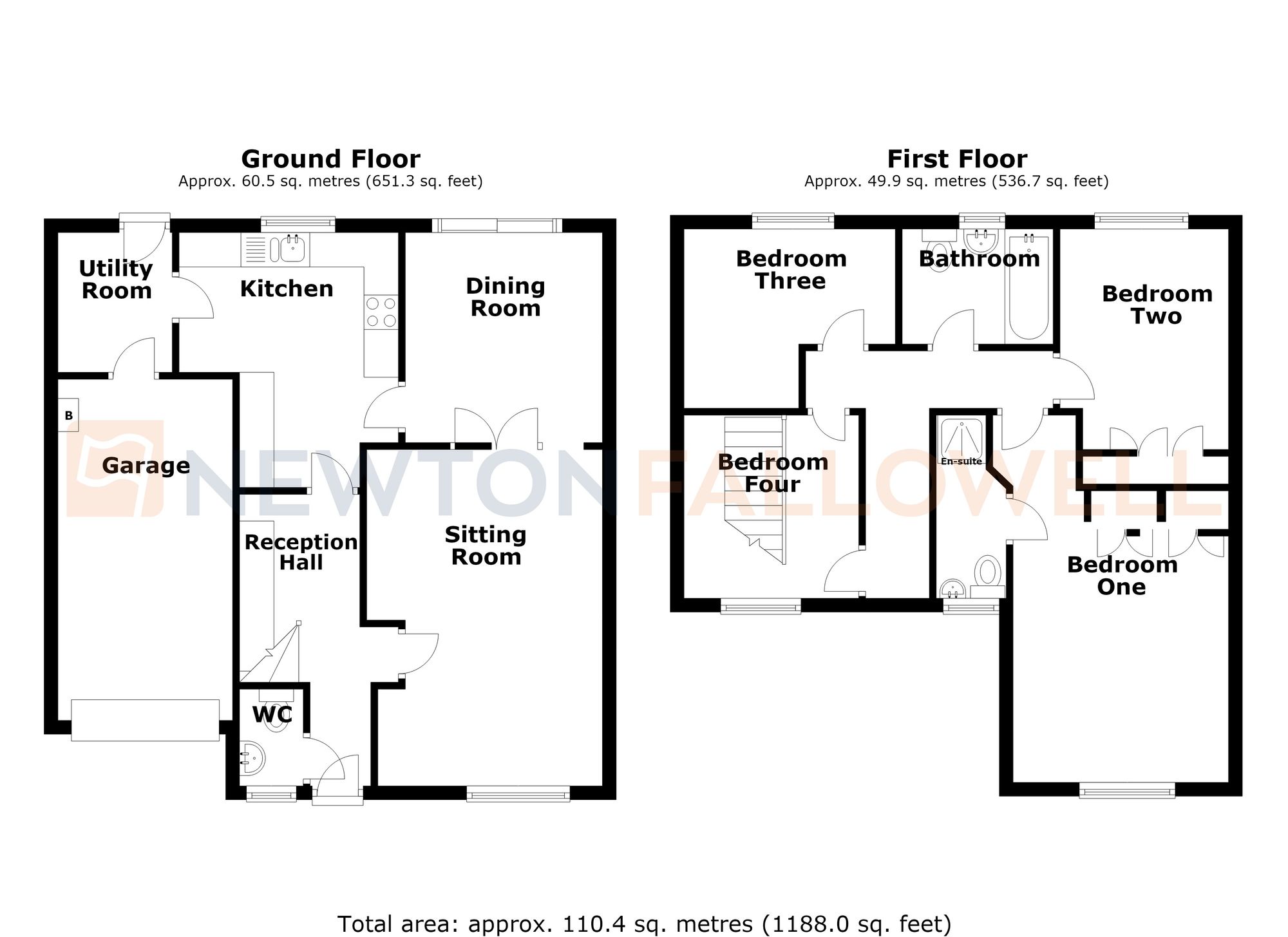 6 Eden Court, Retford floorplan