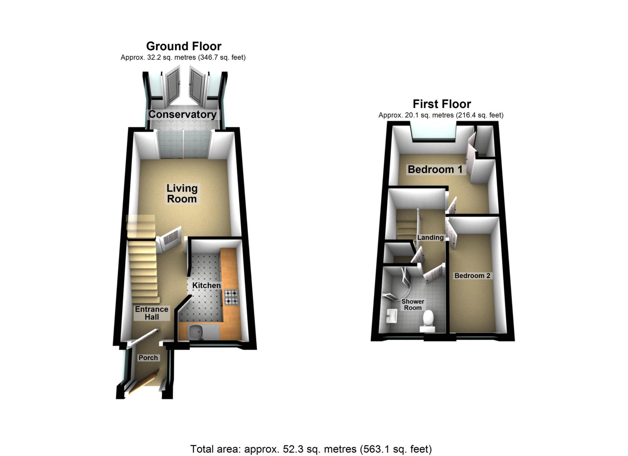 Wentworth Close, London  ** VIDEO & 3D FLOORPLAN AVAILABLE ** floorplan