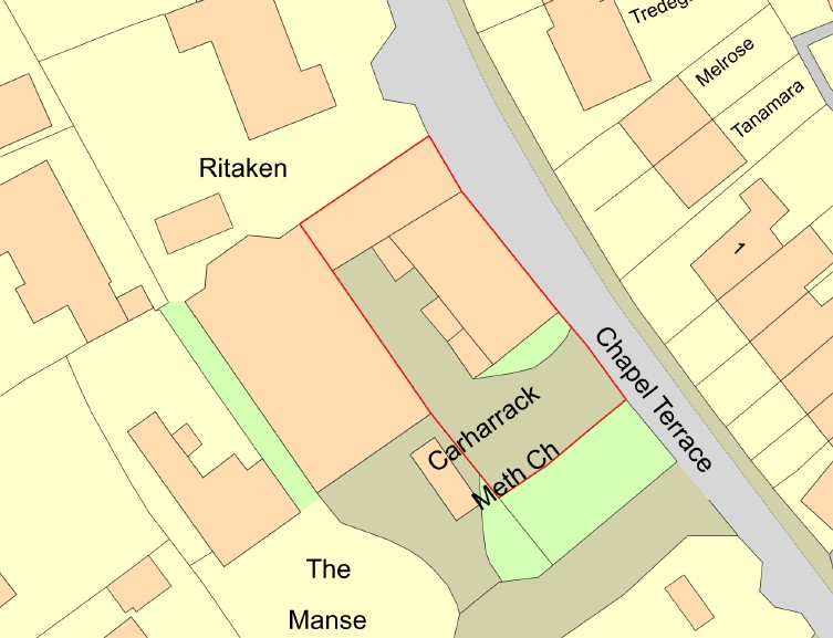 Carharrack Methodist Church, Redruth floorplan